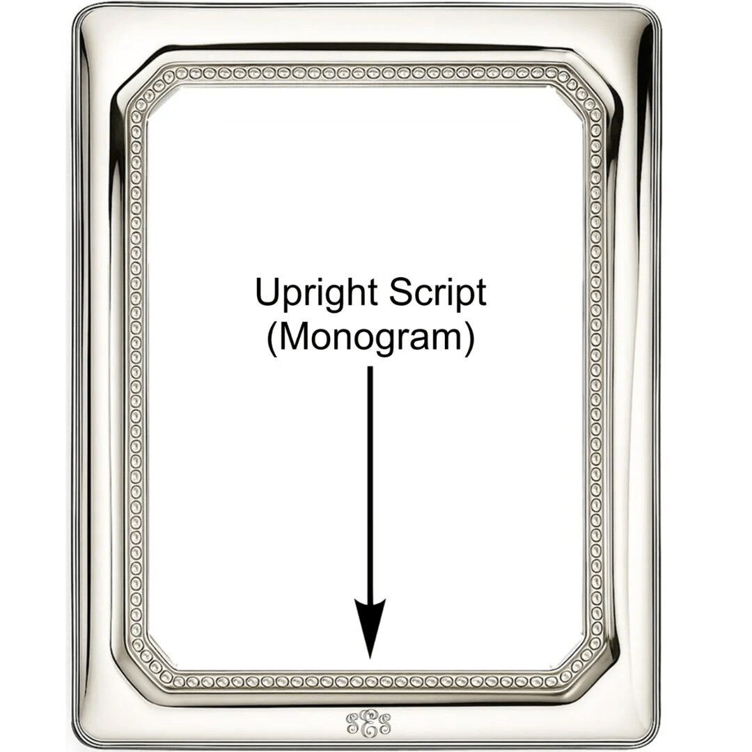 Cunill Roma Non-Tarnish Sterling Silver 5x7 Picture Frame — additional view