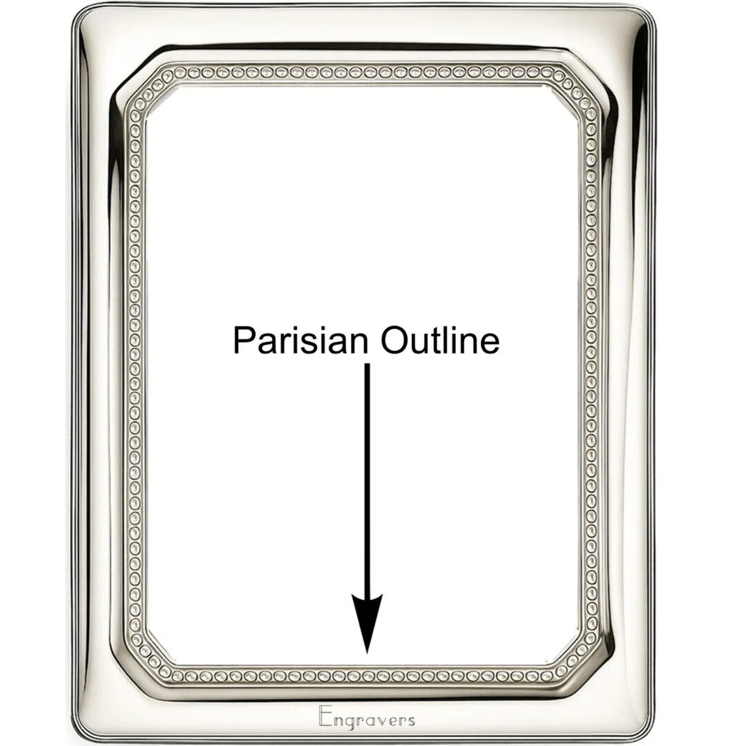 Cunill Roma Non-Tarnish Sterling Silver 5x7 Picture Frame — additional view