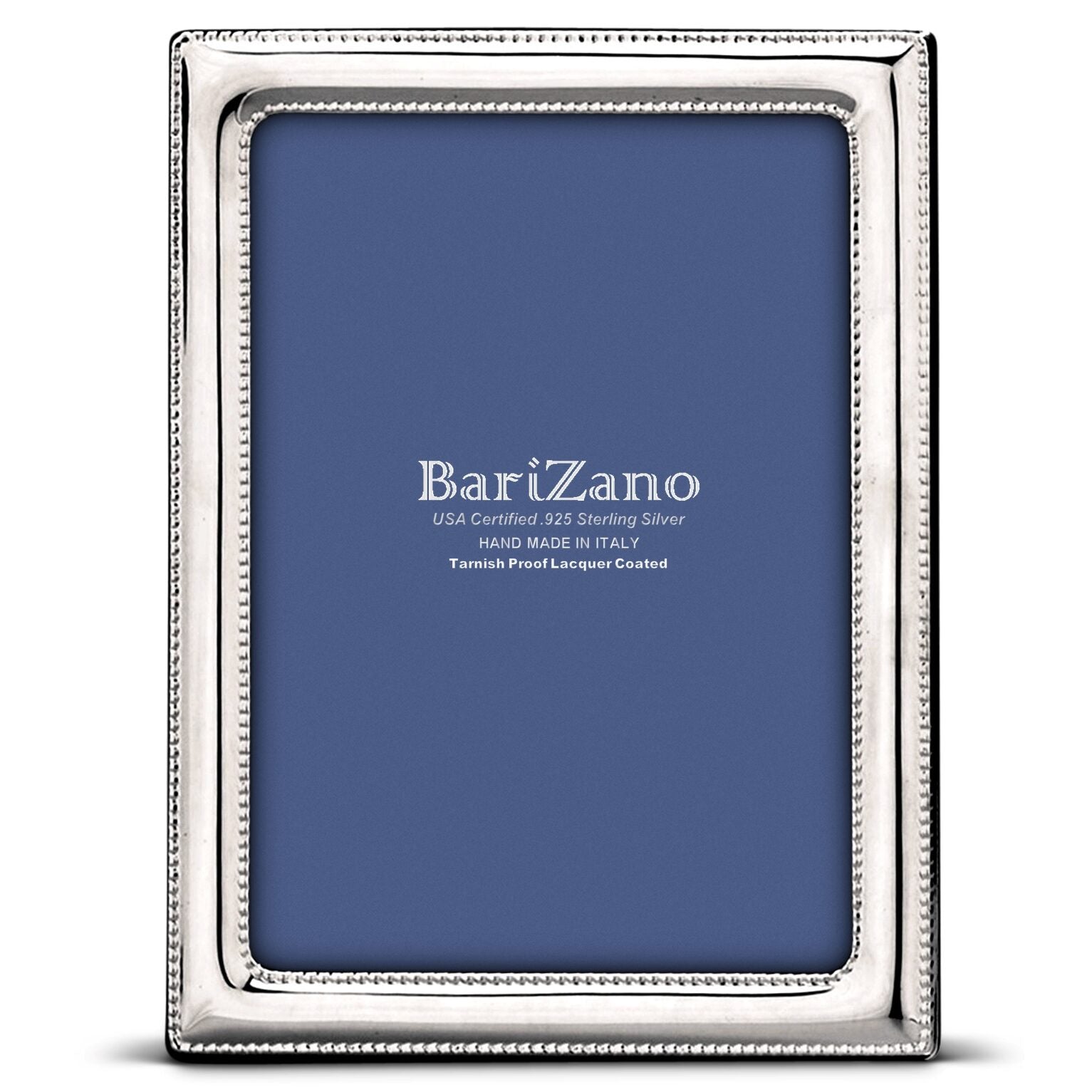 Cunill 'Vienne' 8x10 Non-Tarnish 925 Sterling Silver Frame, sterling silver picture frame, on a white background