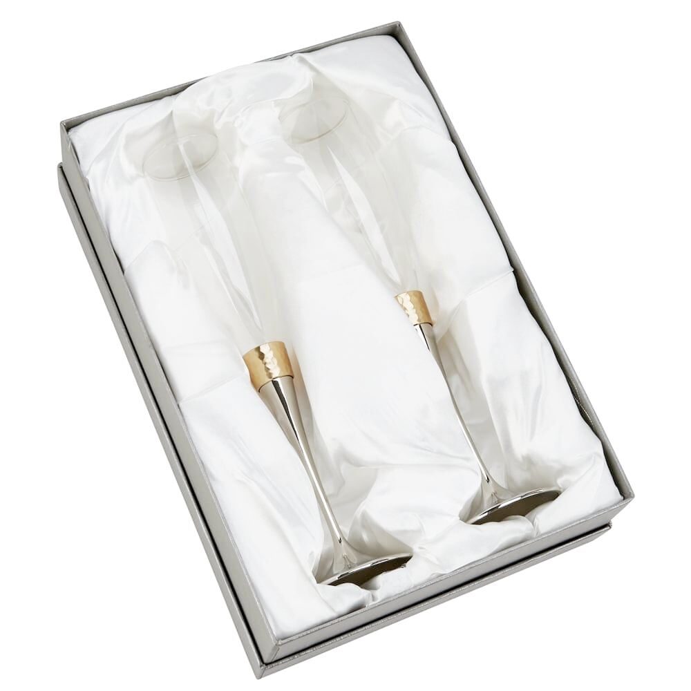 Cunill Wedding Day Hammered Gold 3pc Gift Set — additional view