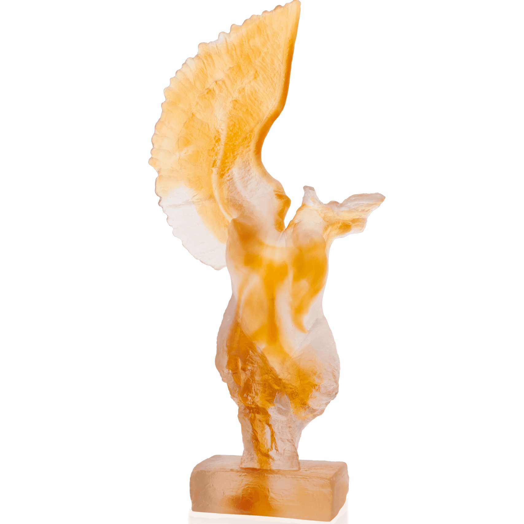 Daum Alcyone By Dominique Vial 99ex Sculpture