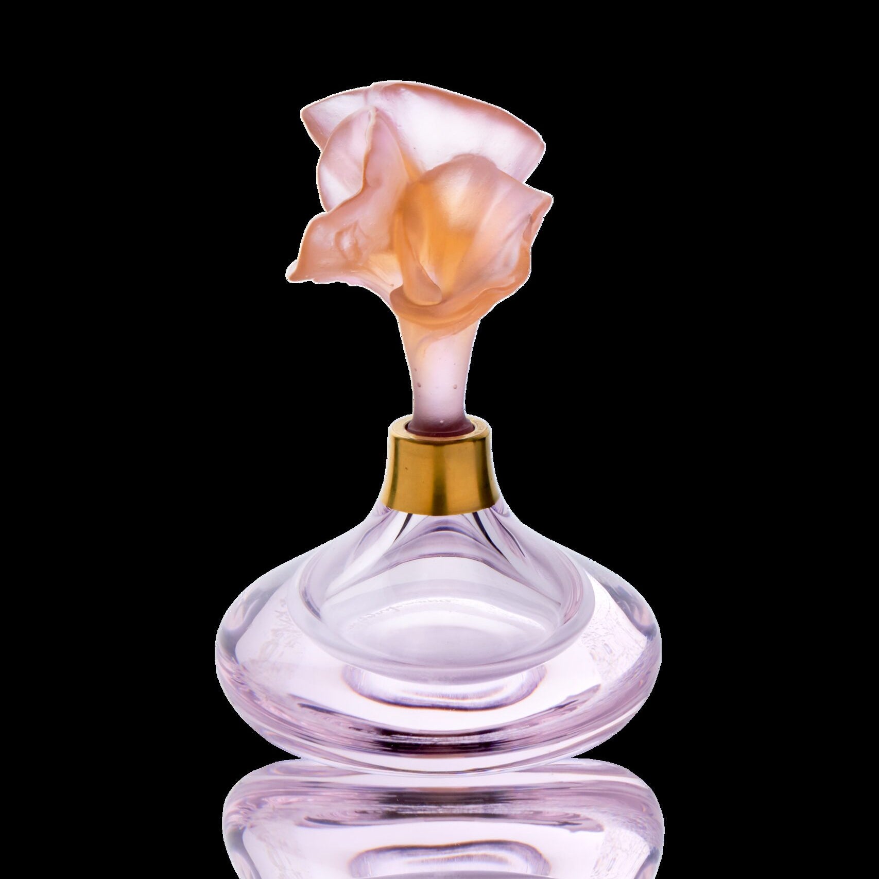 Daum Arum Perfume Bottle — Amber pink