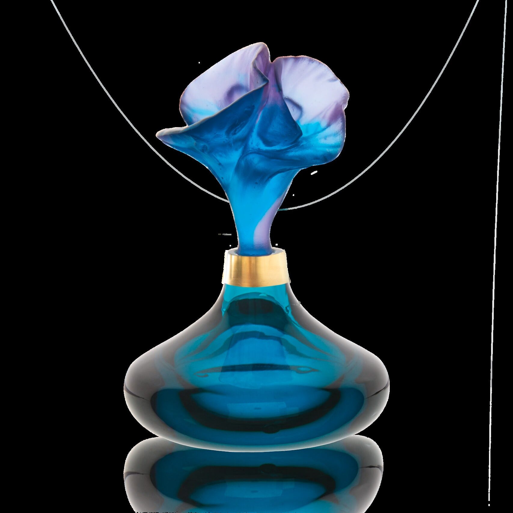 Daum Arum Perfume Bottle — Midnight Blue