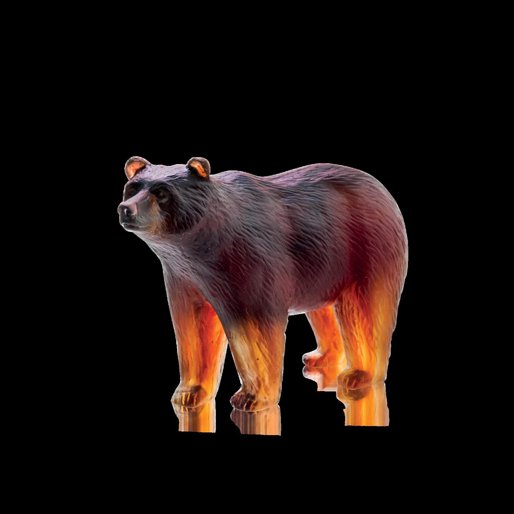 Daum Bear Sculpture