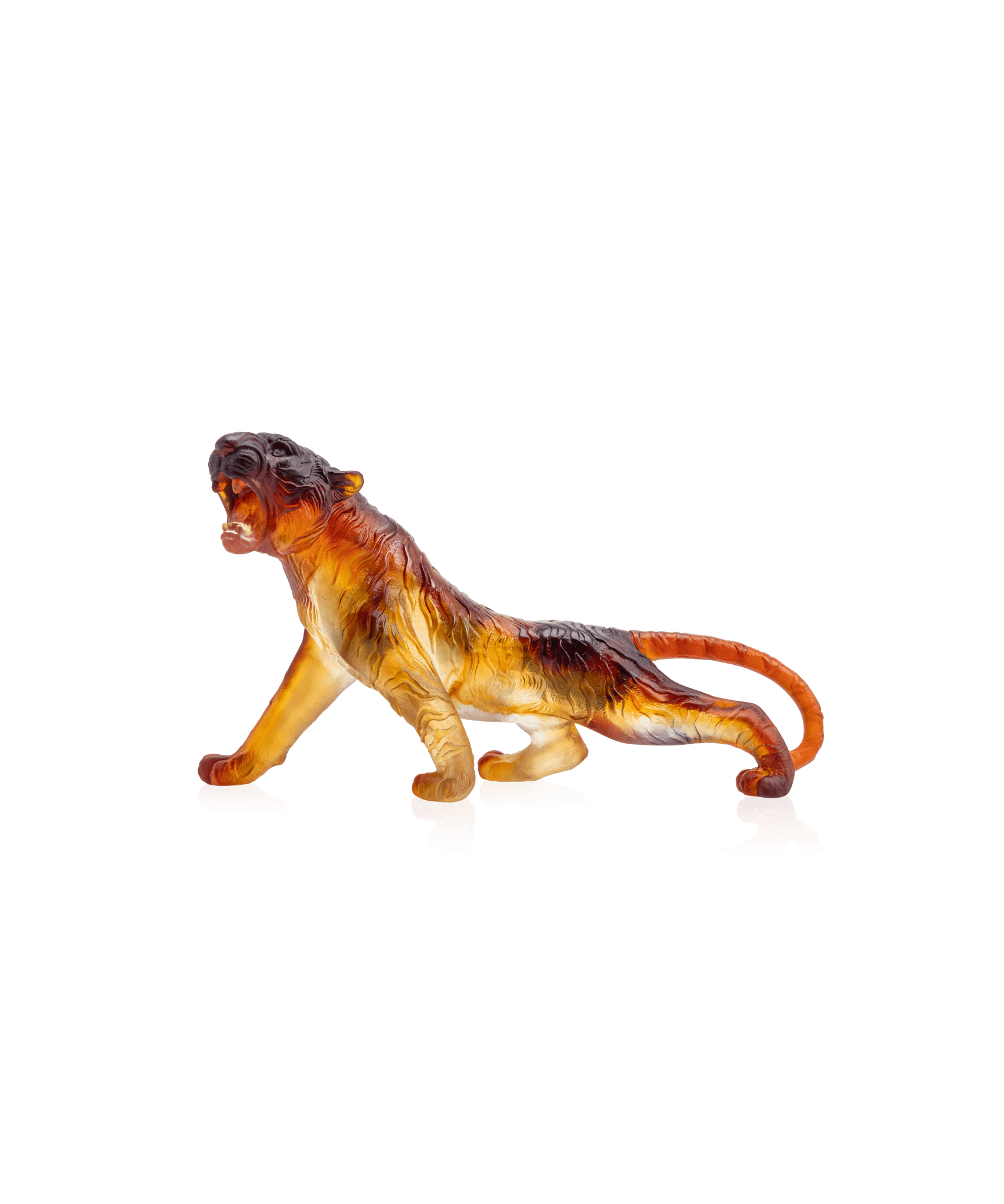 Daum Bengal Tiger Sculpture