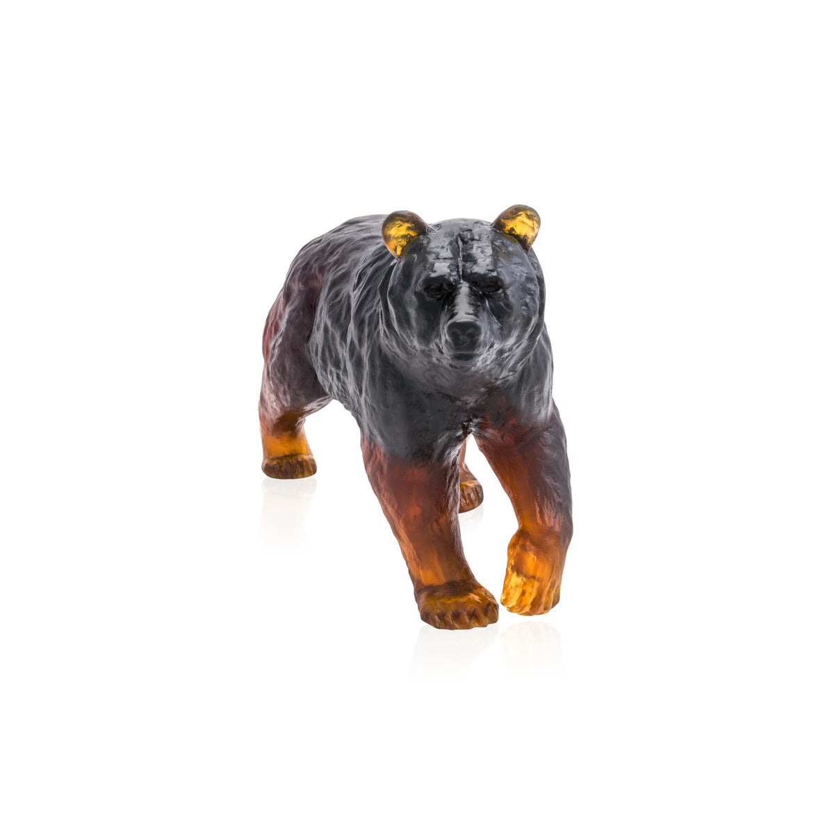 Daum Brown Bear 500ex Sculpture, alternate view