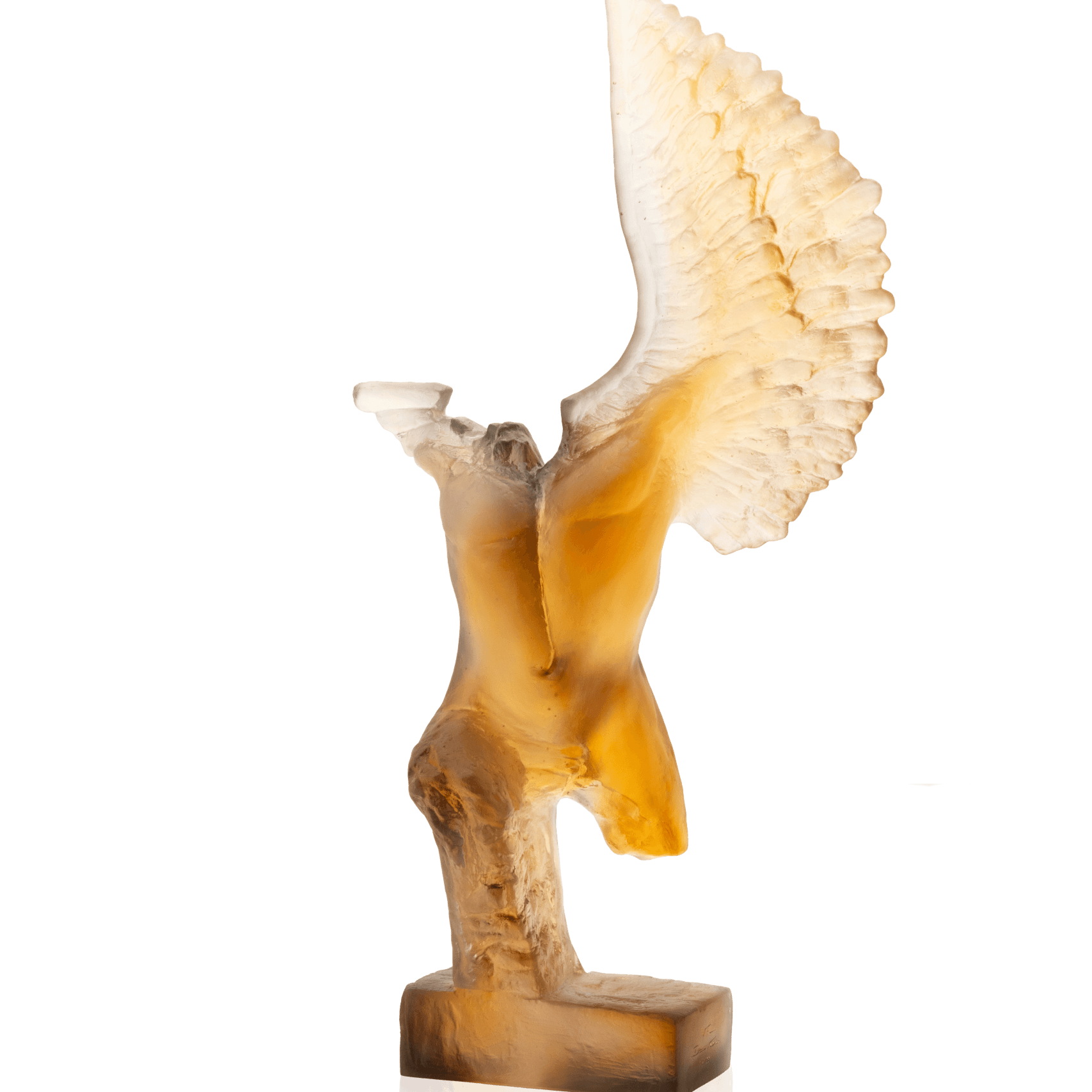 Daum Céyx By Dominique Vial 99ex Sculpture