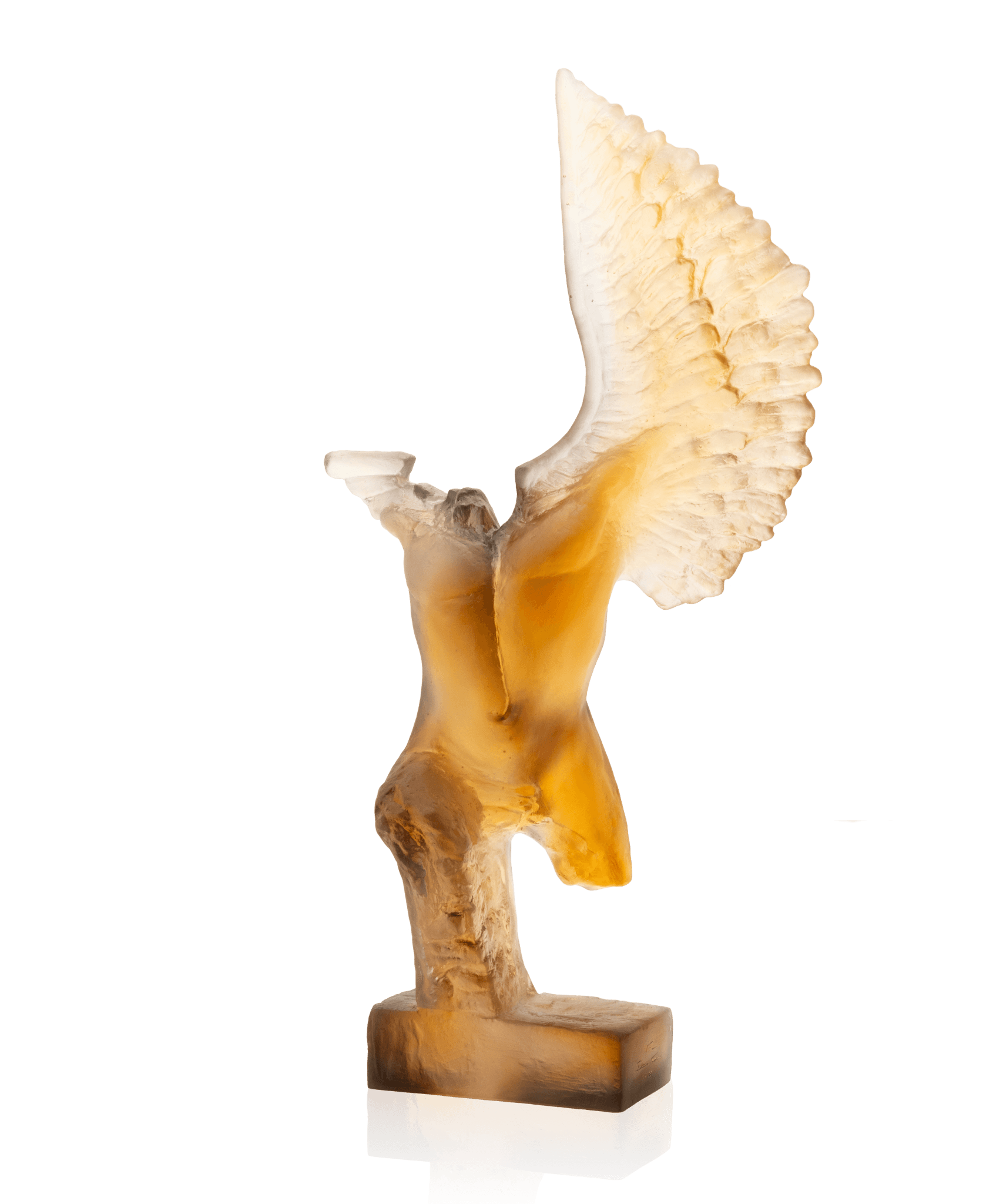 Daum Céyx By Dominique Vial 99ex Sculpture