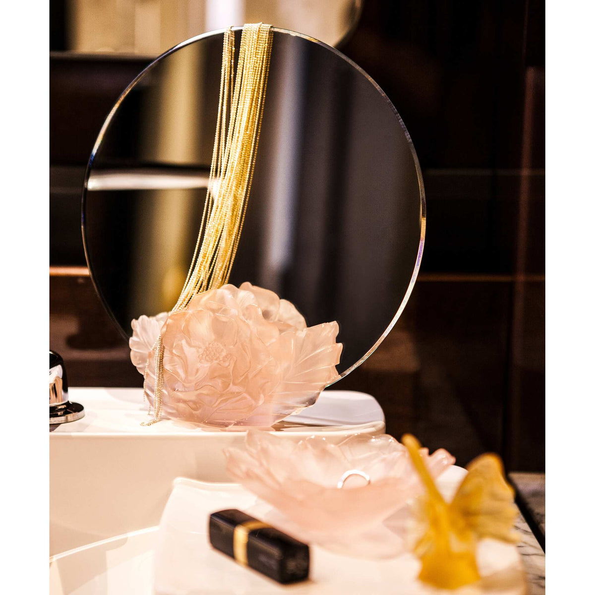 Daum Camelia Mirror Pink, alternate view