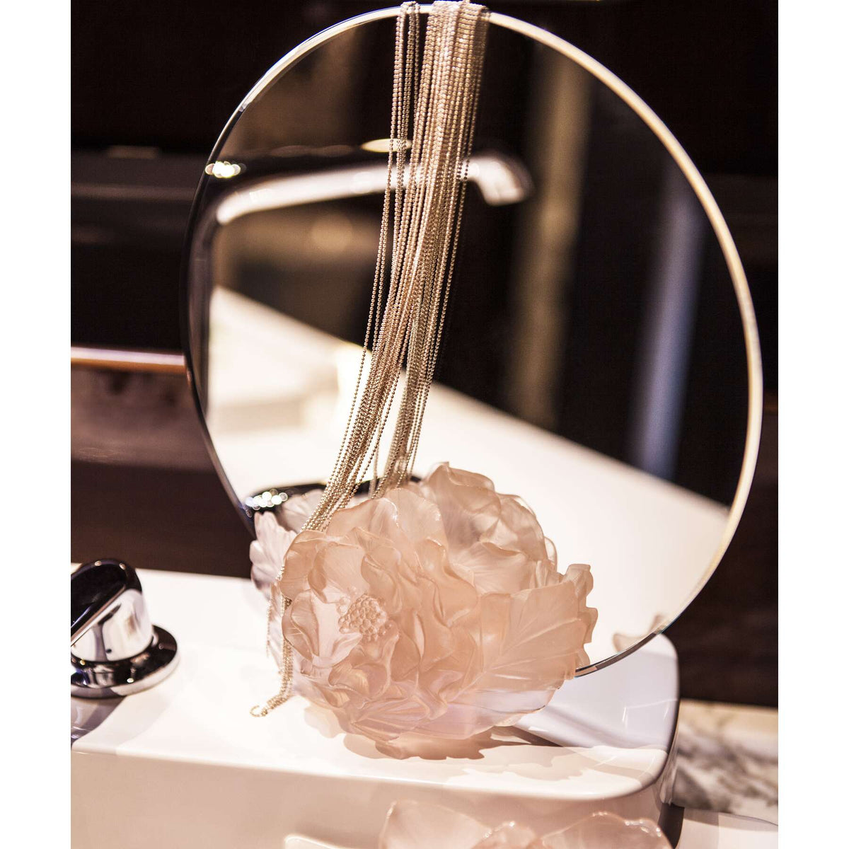 Daum Camelia Mirror Pink, alternate view