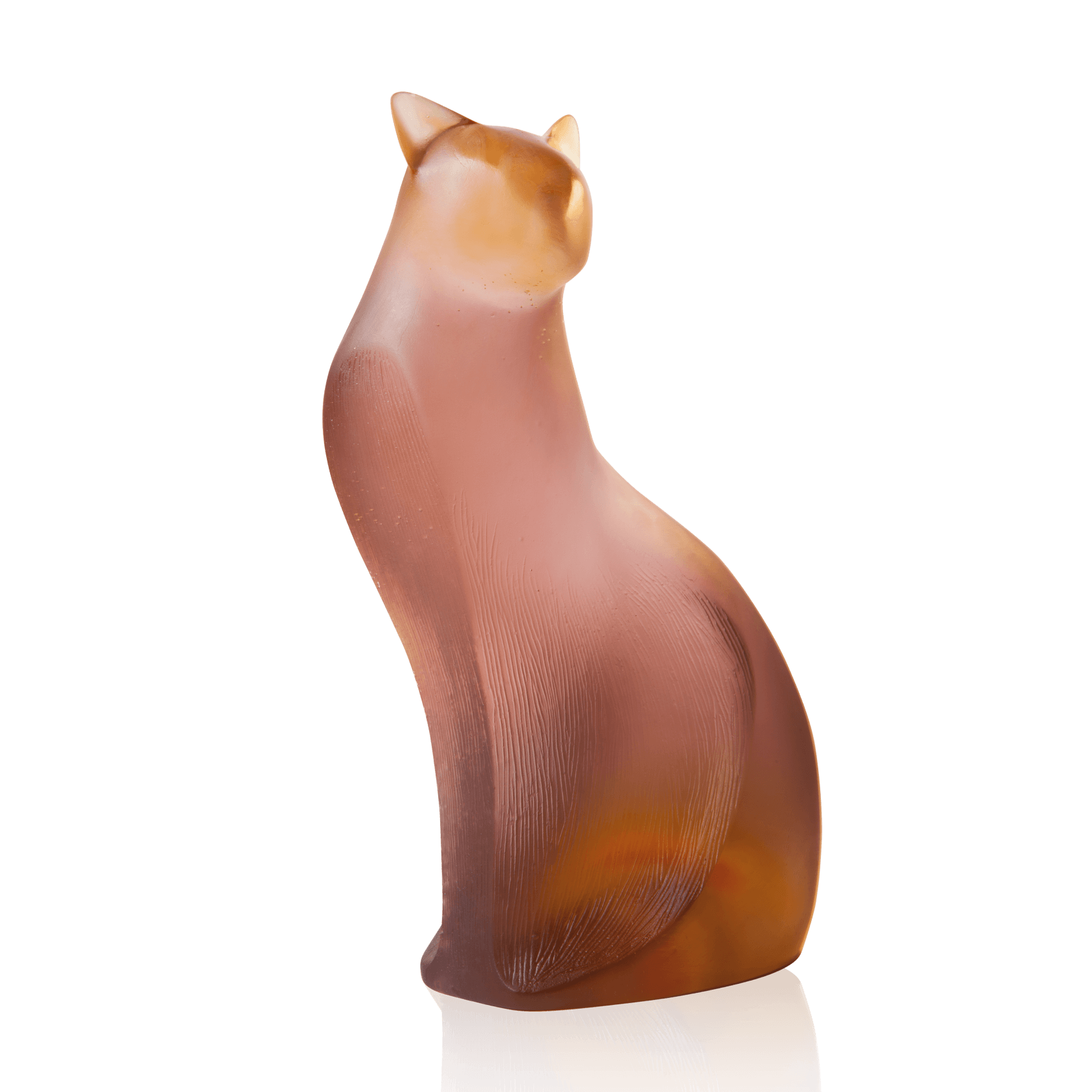 Daum Chat Assis Grey-pink By Xavier Carnoy 375ex Sculpture