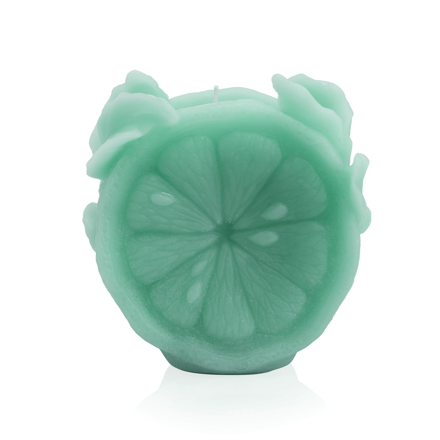 Daum Citrus Candle Candleholder — Green