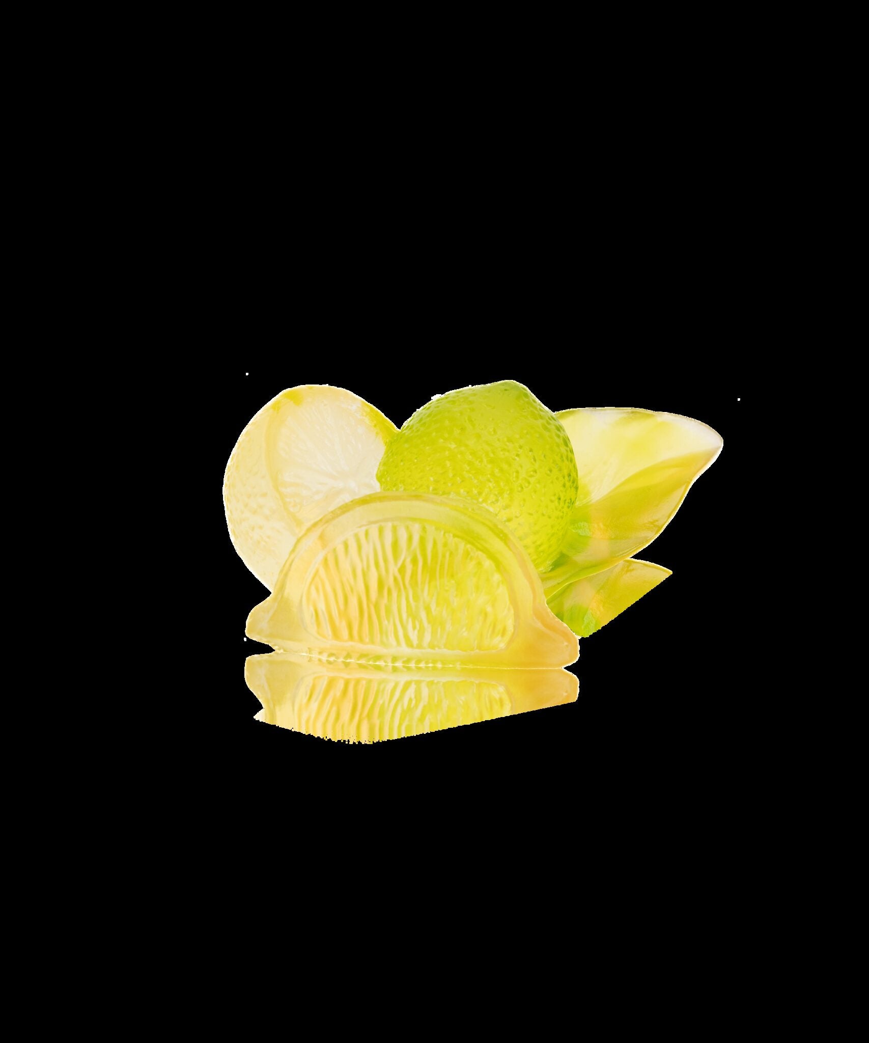 Daum Citrus Decorative Arrangement Sculpture