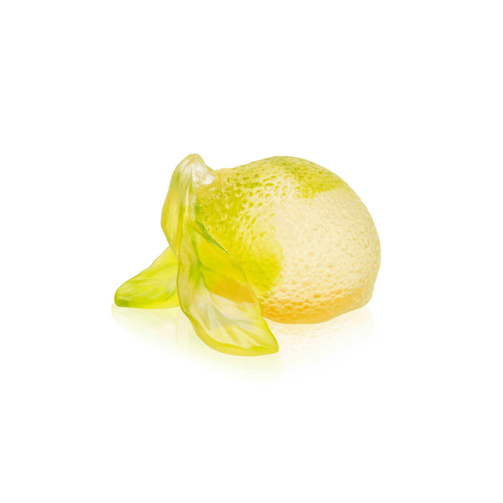 Daum Citrus Decorative Lemon Sculpture