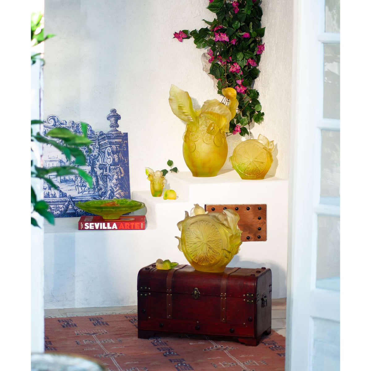 Daum Citrus Large Vase 175ex, alternate view