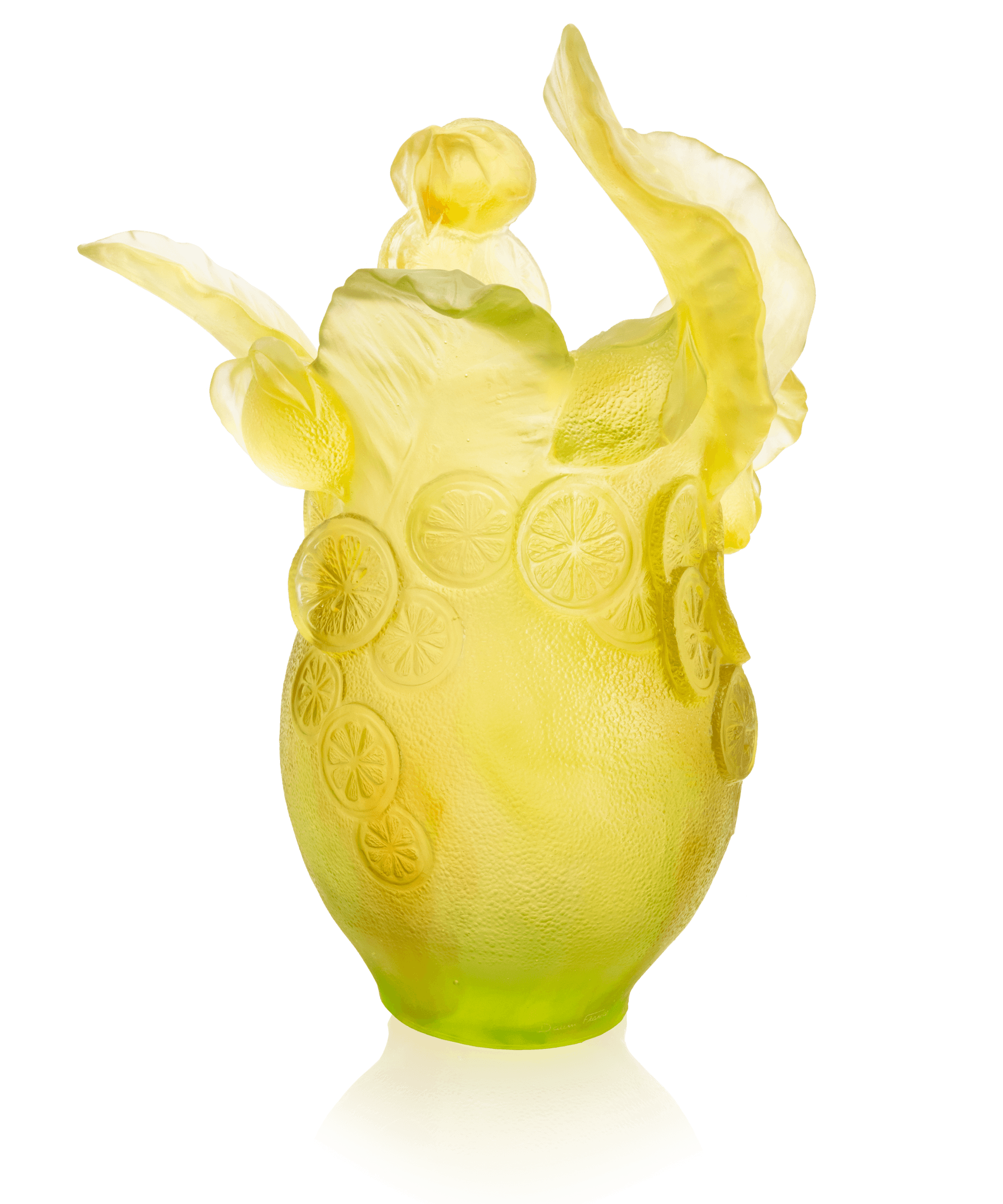 Daum Citrus Magnum Vase 99ex