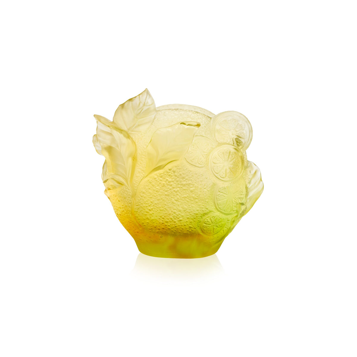 Daum Citrus Medium Vase 225ex, alternate view