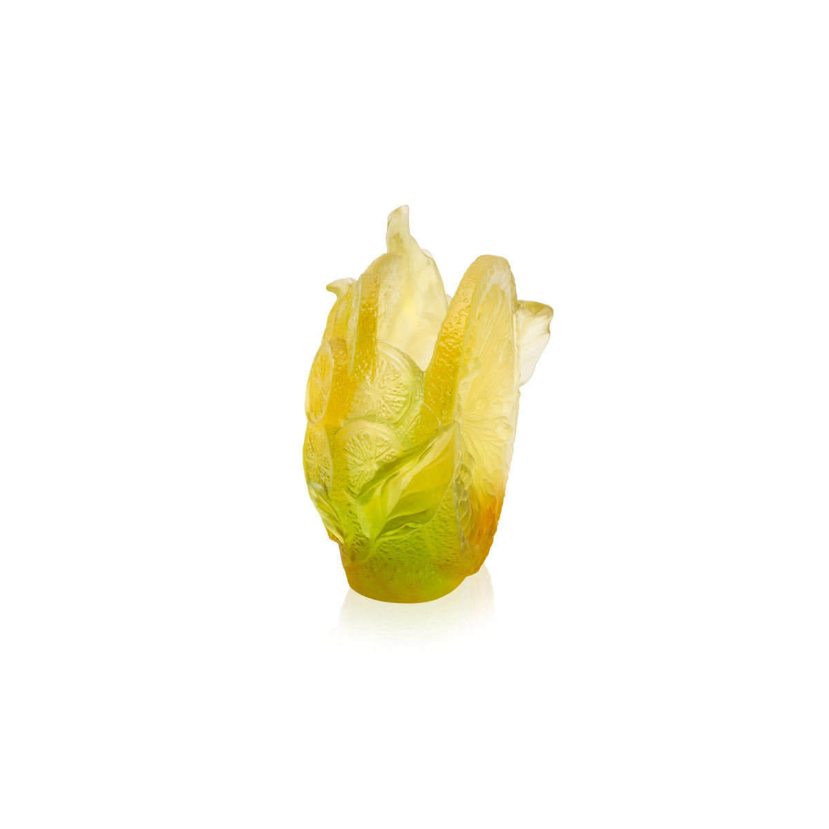 Daum Citrus Medium Vase 225ex, alternate view