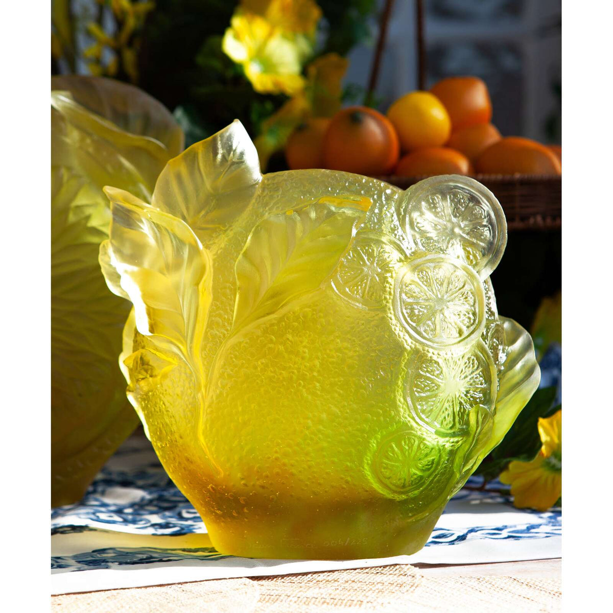 Daum Citrus Medium Vase 225ex, alternate view