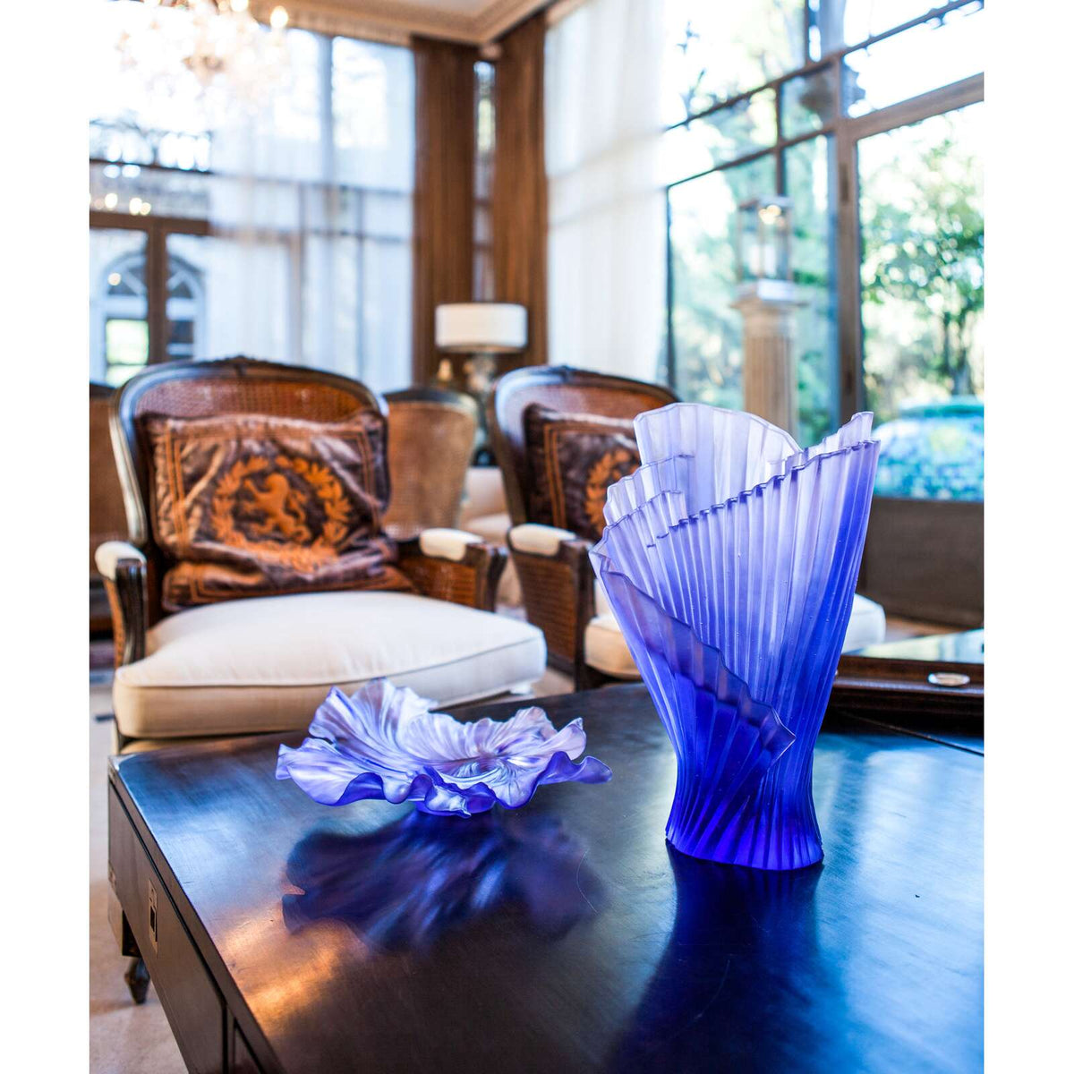 Daum Collection Croisière Medium Bowl – Lilac, alternate view