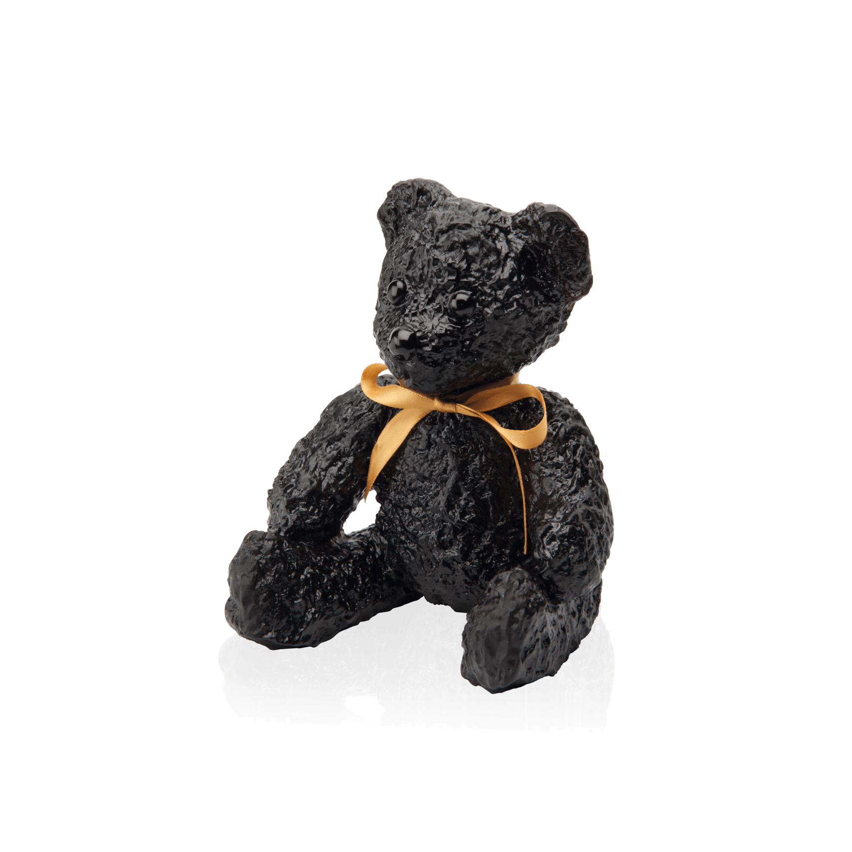 Daum Doudours By Serge Mansau 375ex Sculpture — Black