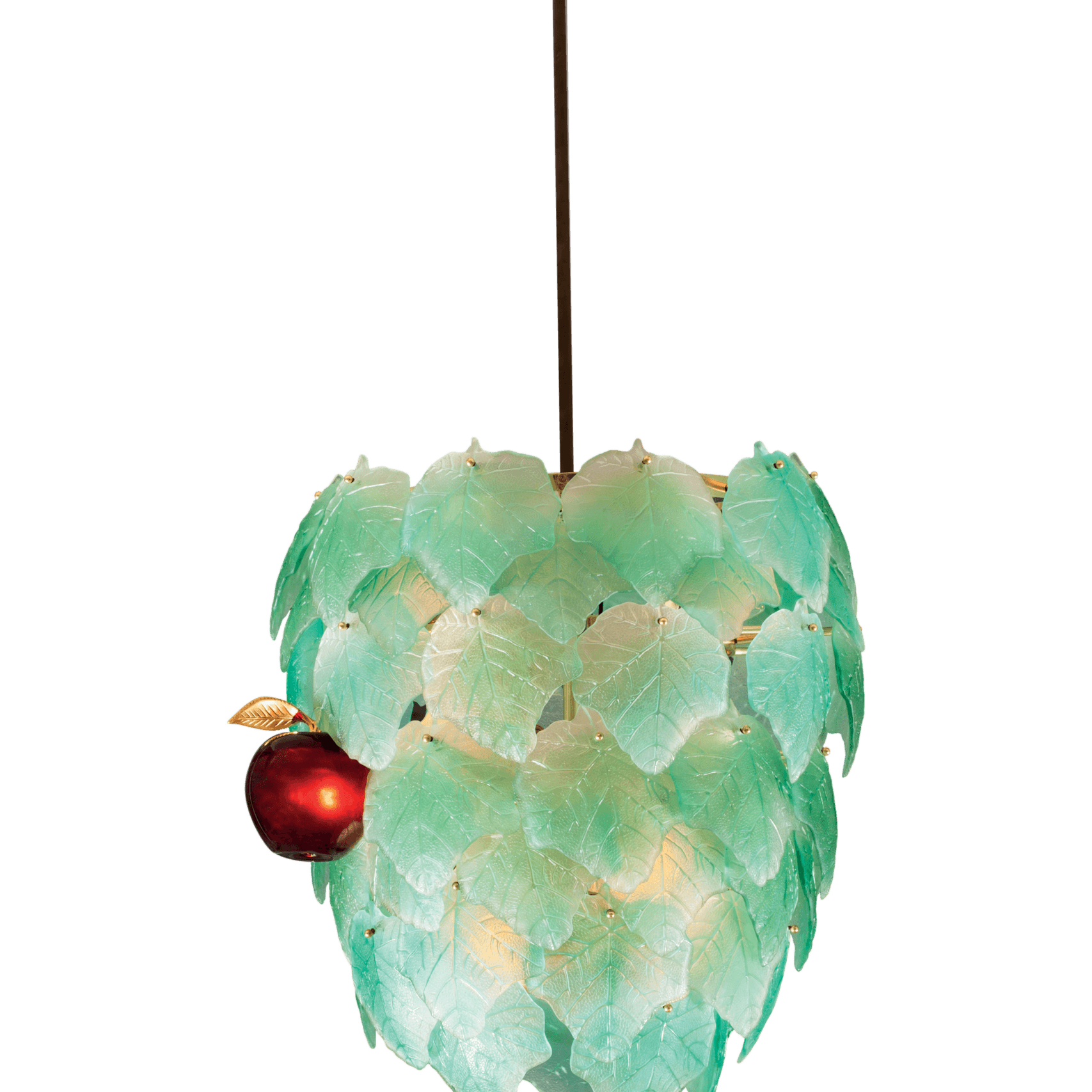 Daum Eden Chandelier Green By Martyn Lawrence Bullard Sculpture — 50ex