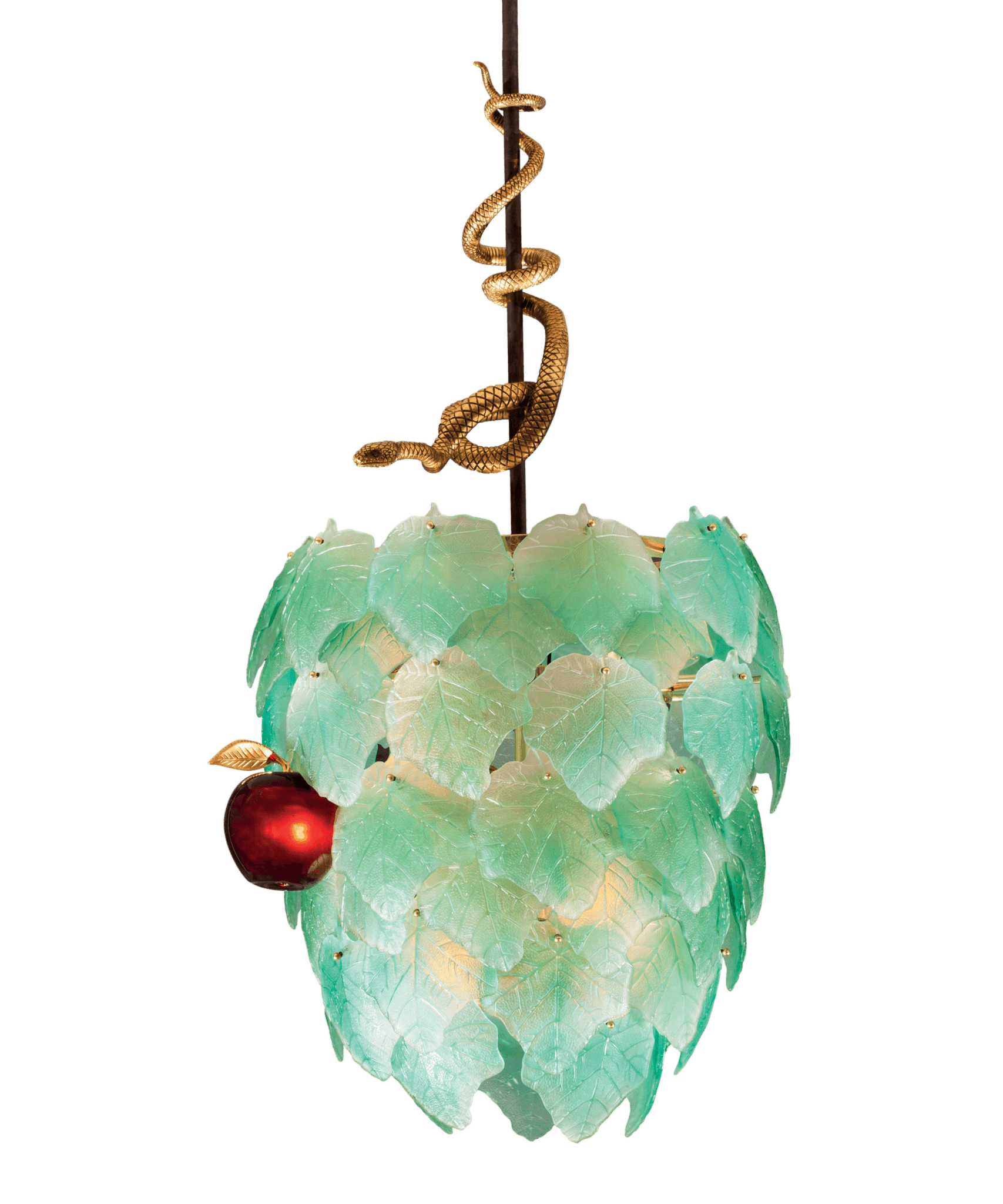 Daum Eden Chandelier Green By Martyn Lawrence Bullard Sculpture β Reptile 8ex