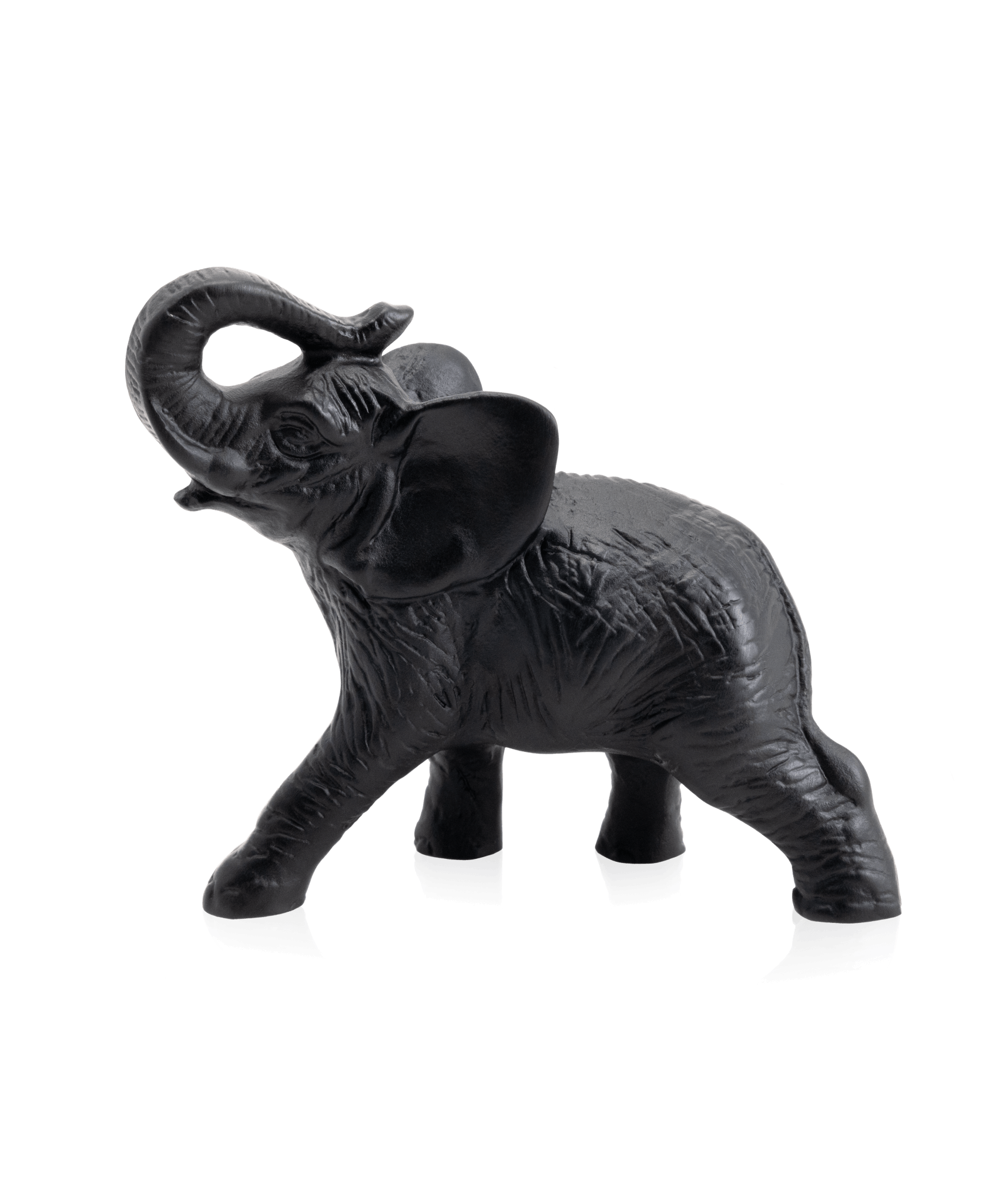 Daum Elephant Sculpture β Black