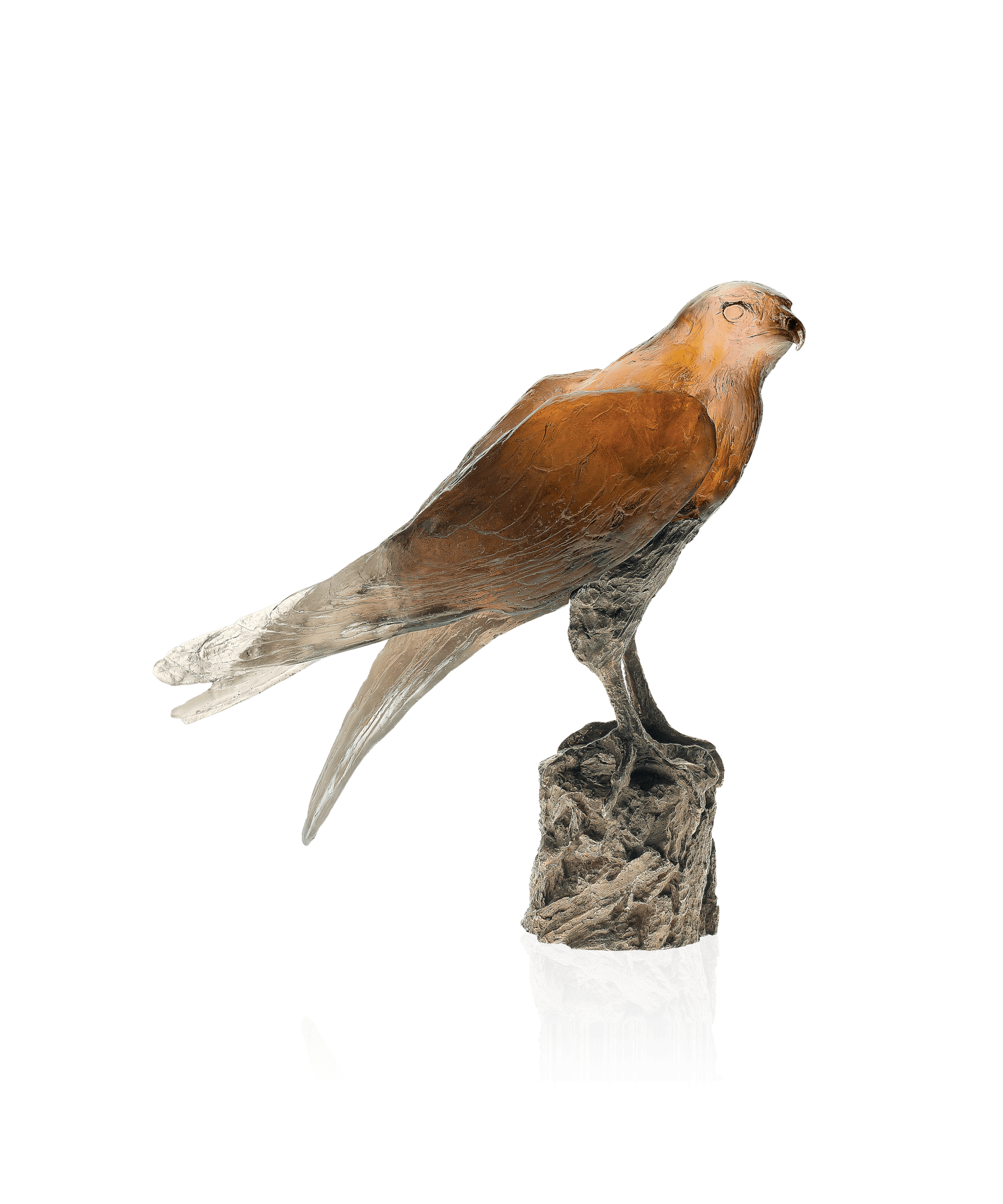 Daum Faucon Saker By Madeleine Van Der Knoop 375ex Sculpture