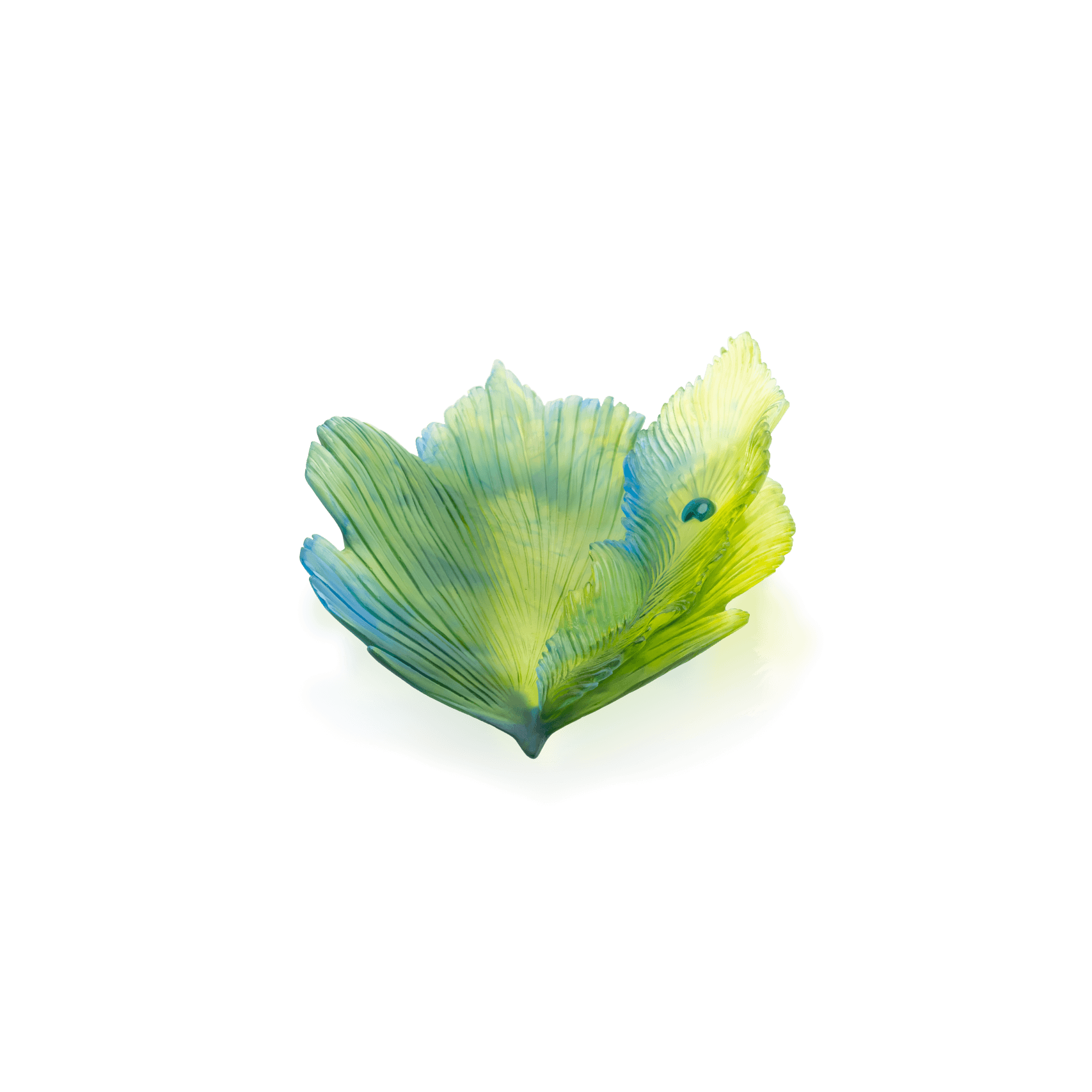 Daum Fleur De Paon Medium Bowl — Exotique