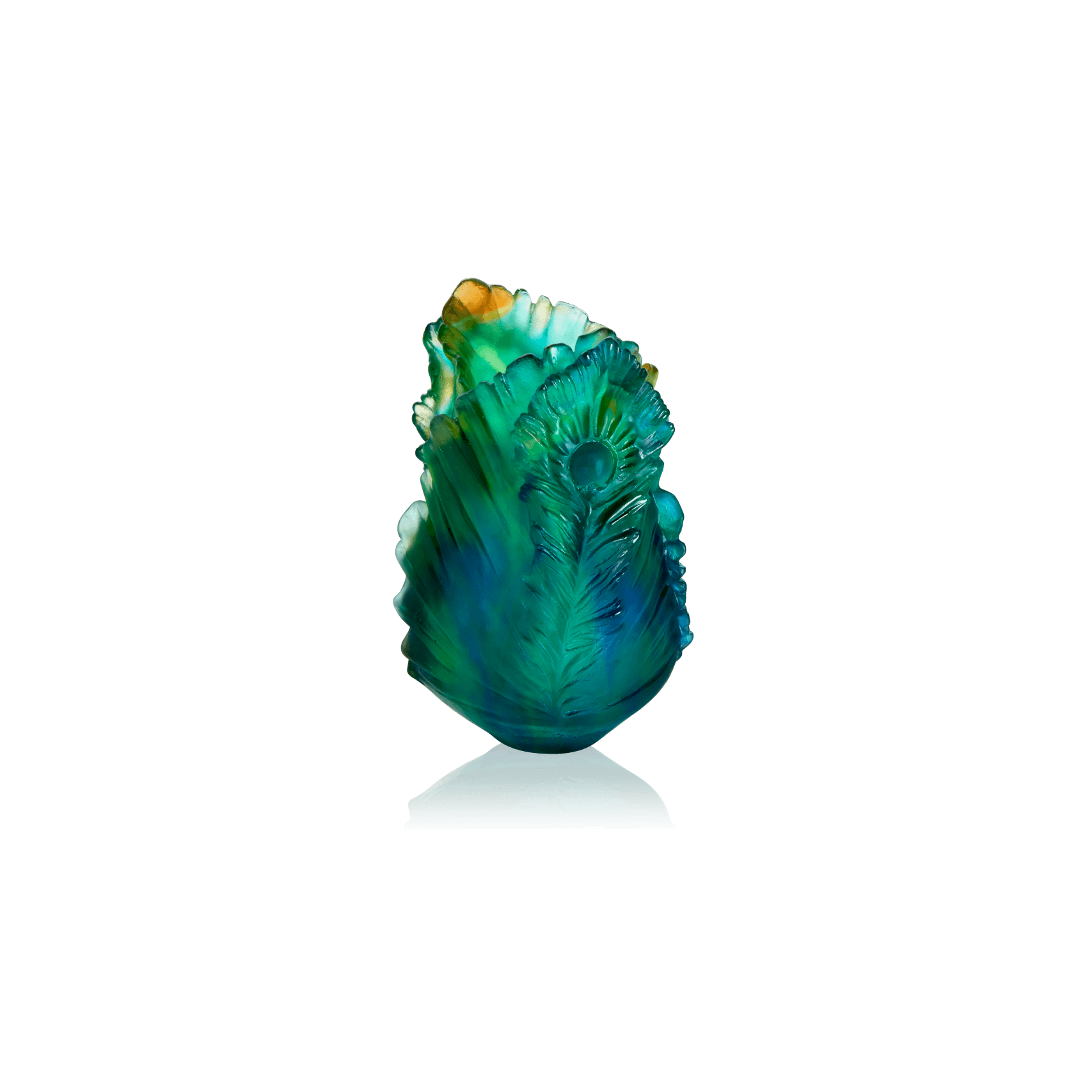 Daum Fleur De Paon Small Vase — Original