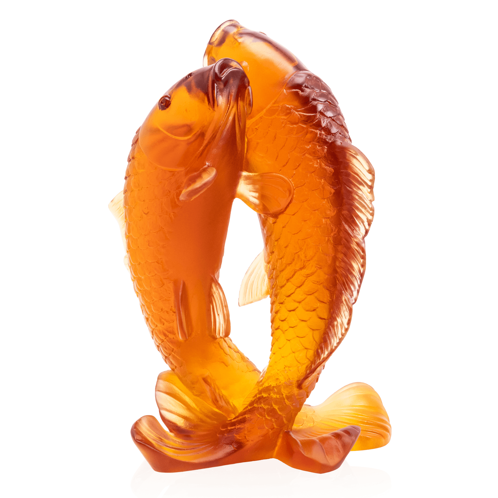 Daum Golden Carps 800ex Sculpture