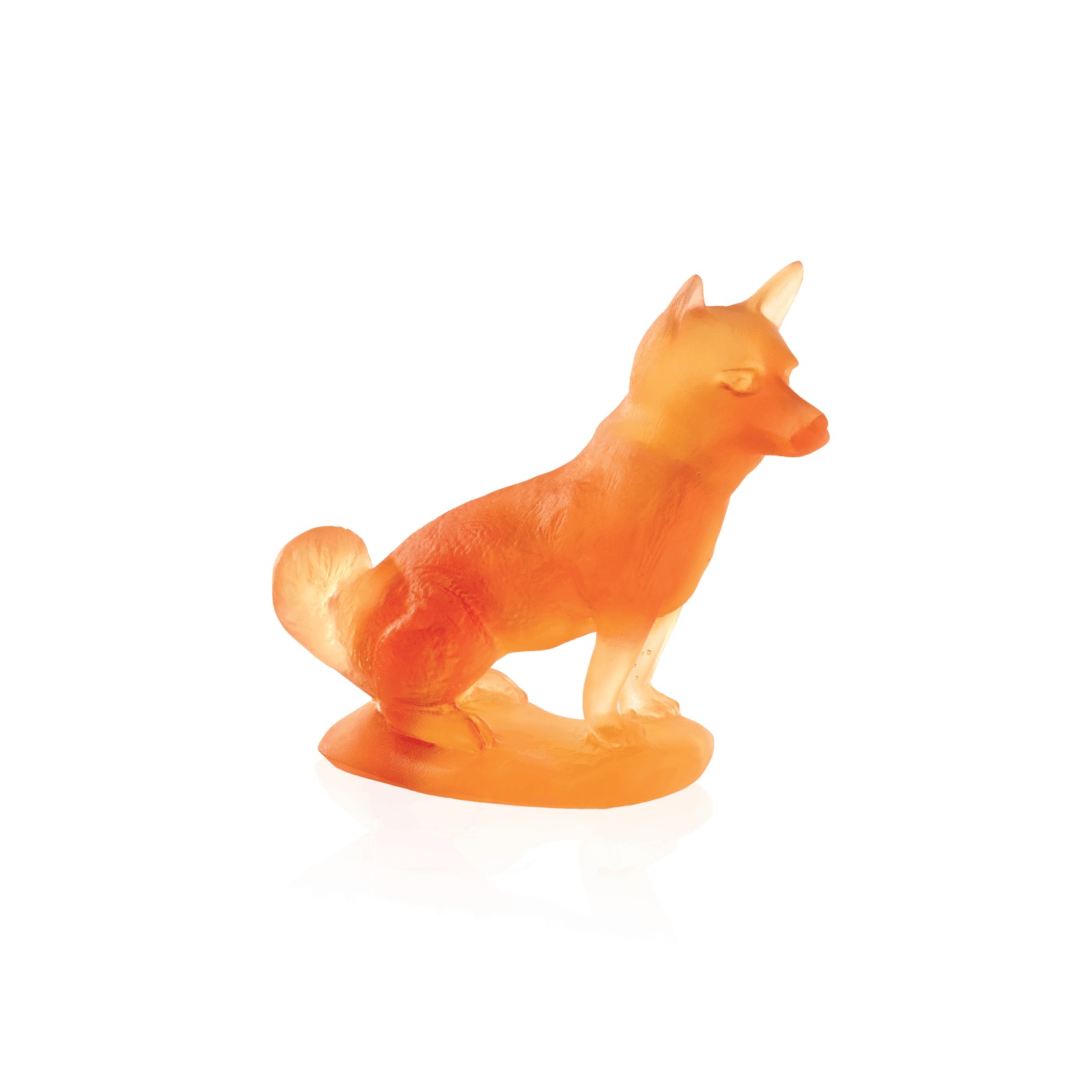 Daum Horoscope Dog Sculpture