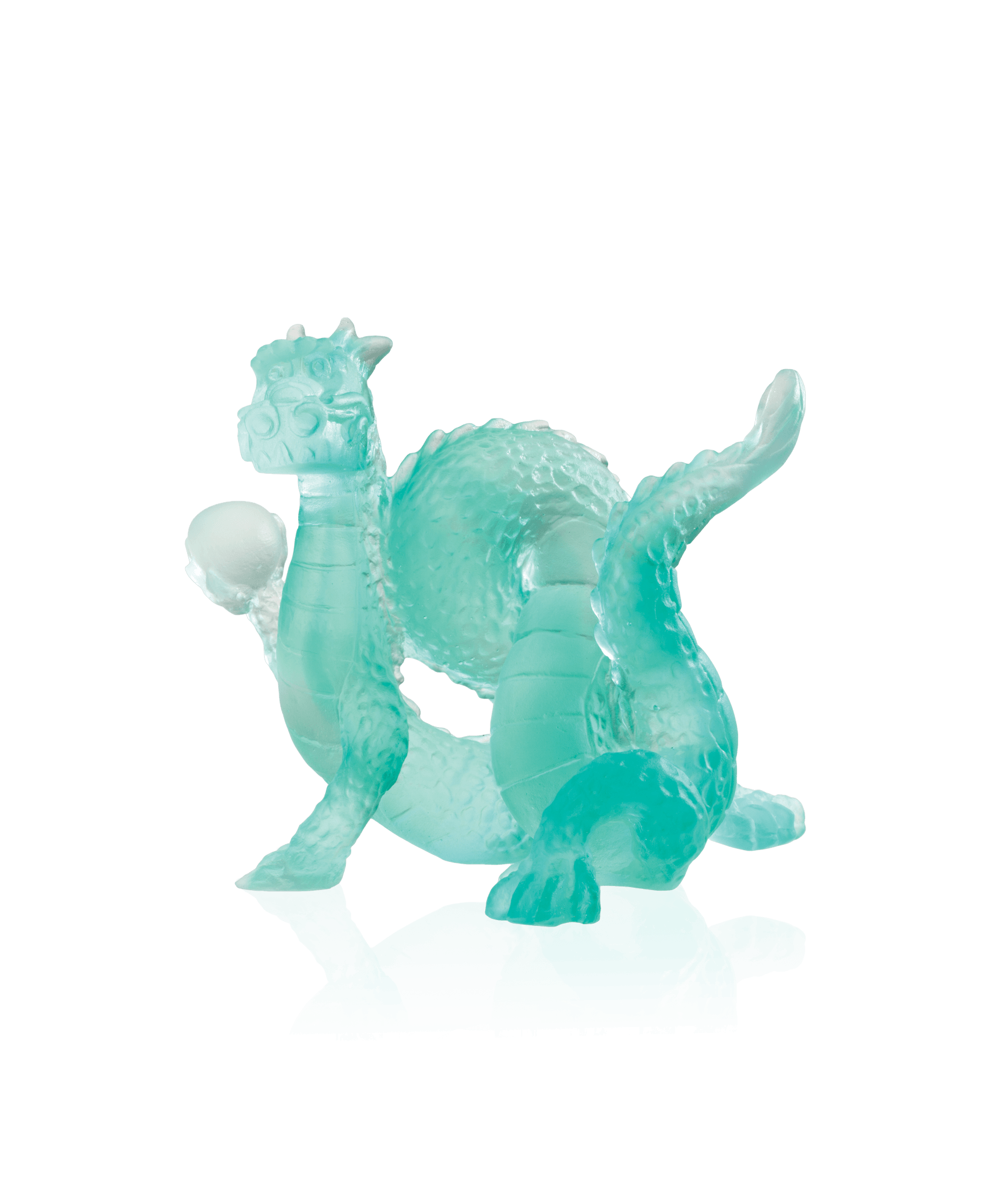 Daum Horoscope Dragon Sculpture