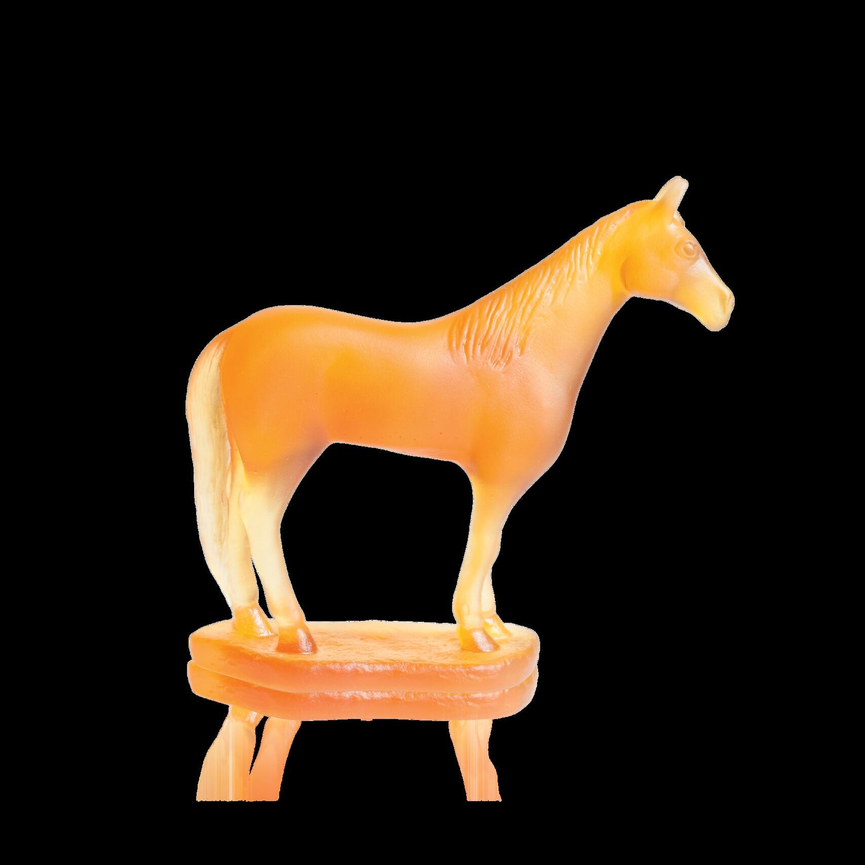 Daum Horoscope Horse Sculpture
