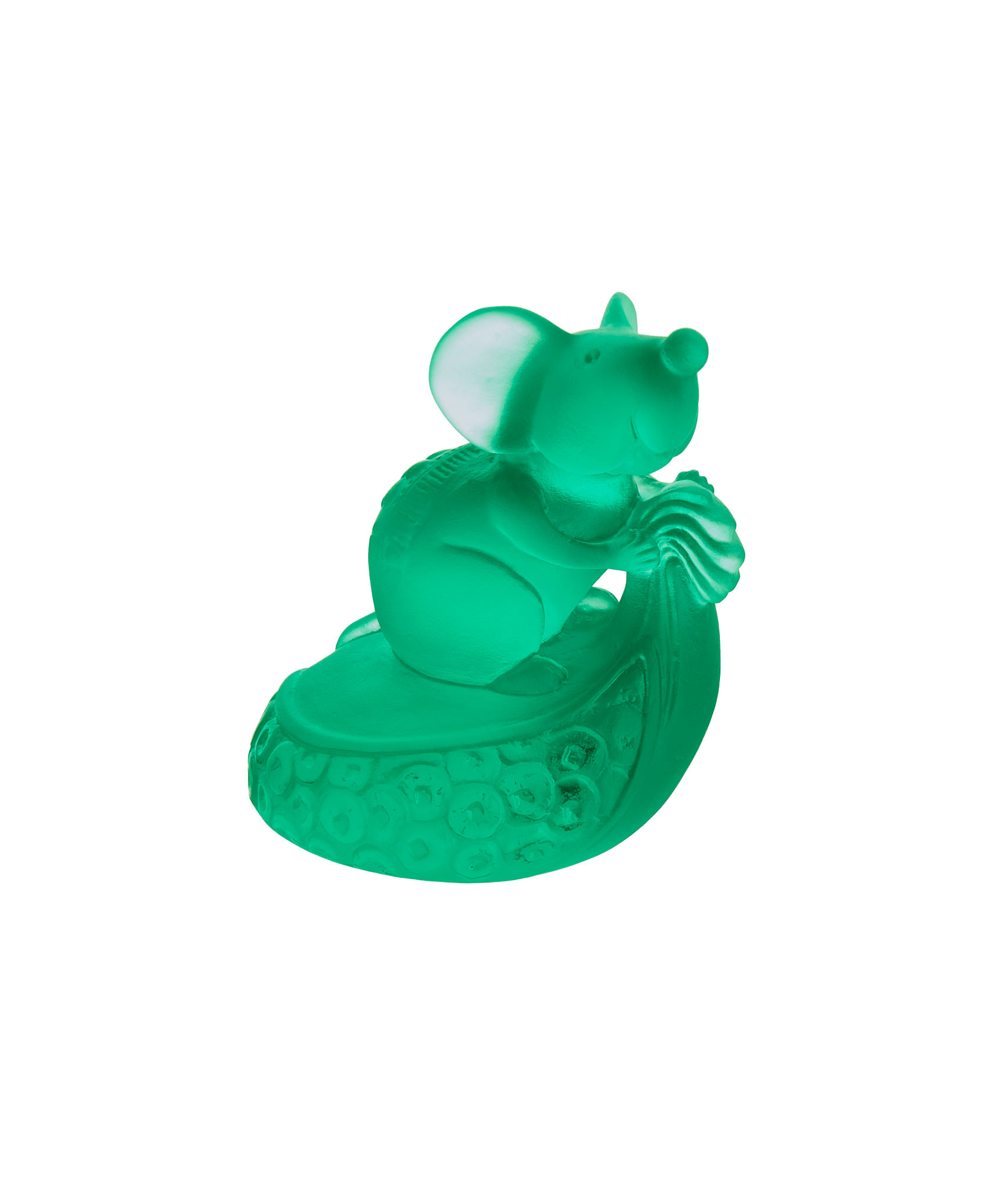 Daum Horoscope Rat Sculpture
