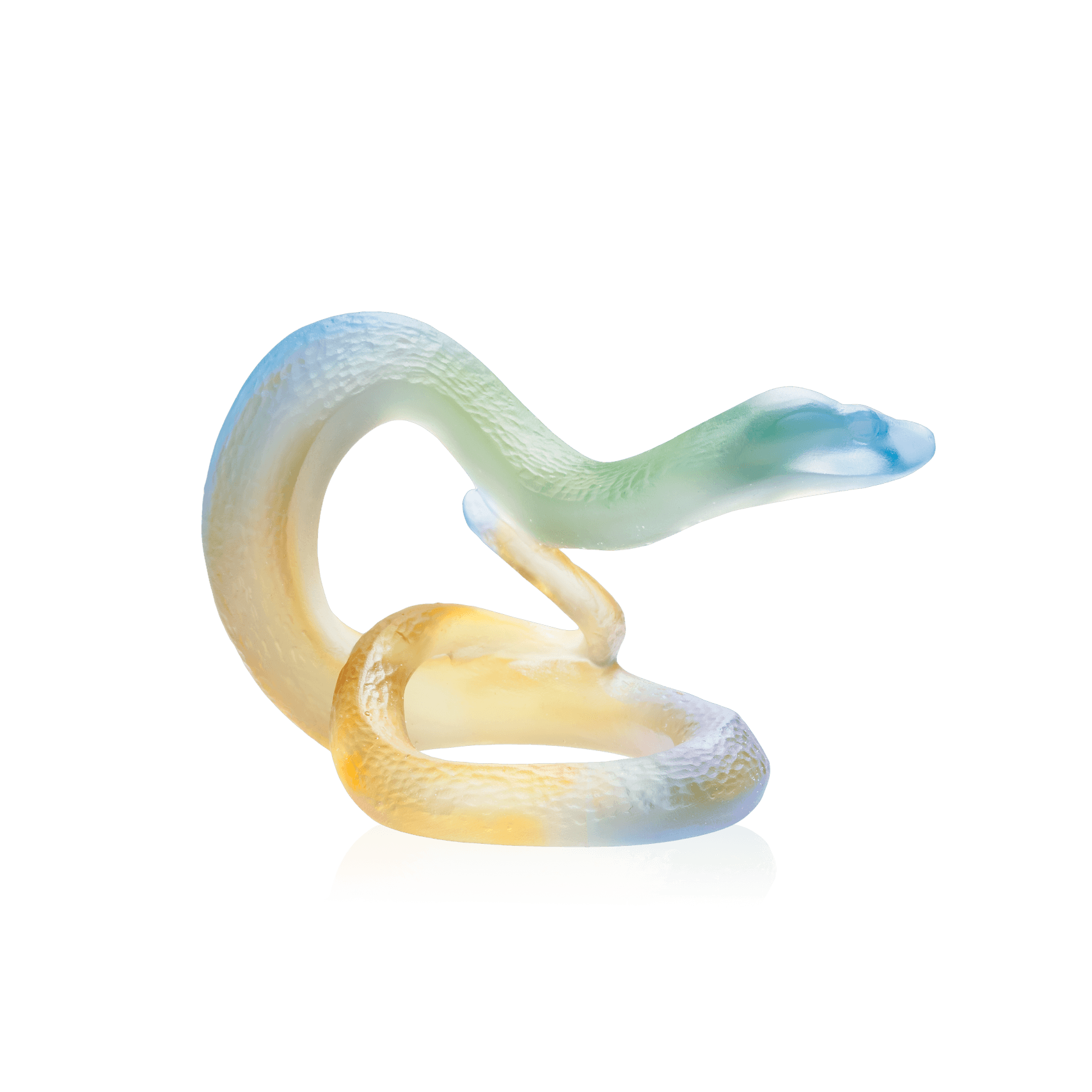 Daum Horoscope Snake Sculpture
