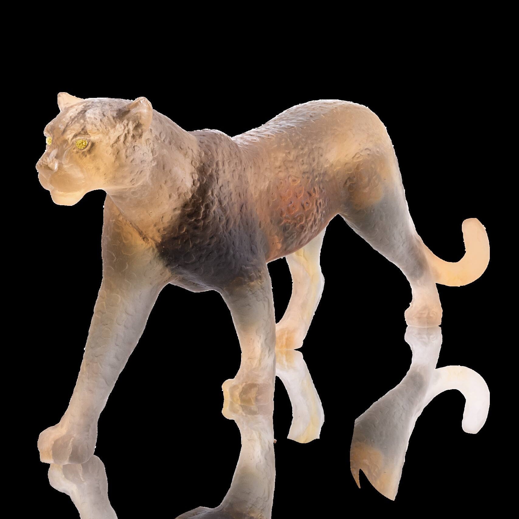 Daum Jaipur Panther 50ex Sculpture