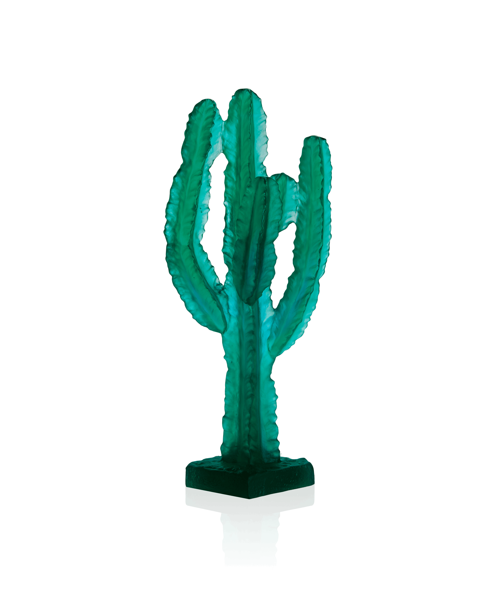 Daum Jardin De Cactus Cactus By Emilio Robba Sculpture β Green