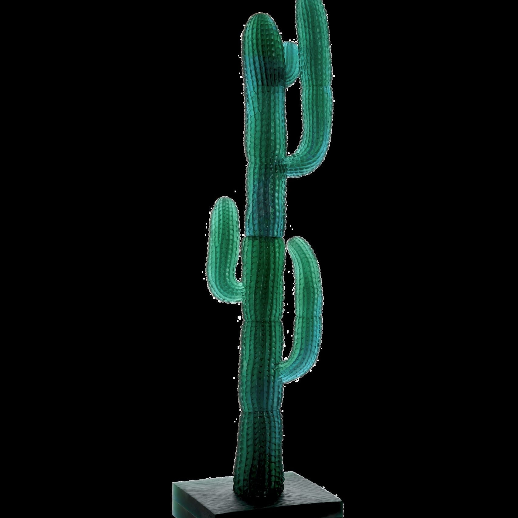 Daum Jardin De Cactus XL Cactus Green By Emilio Robba 125ex Sculpture