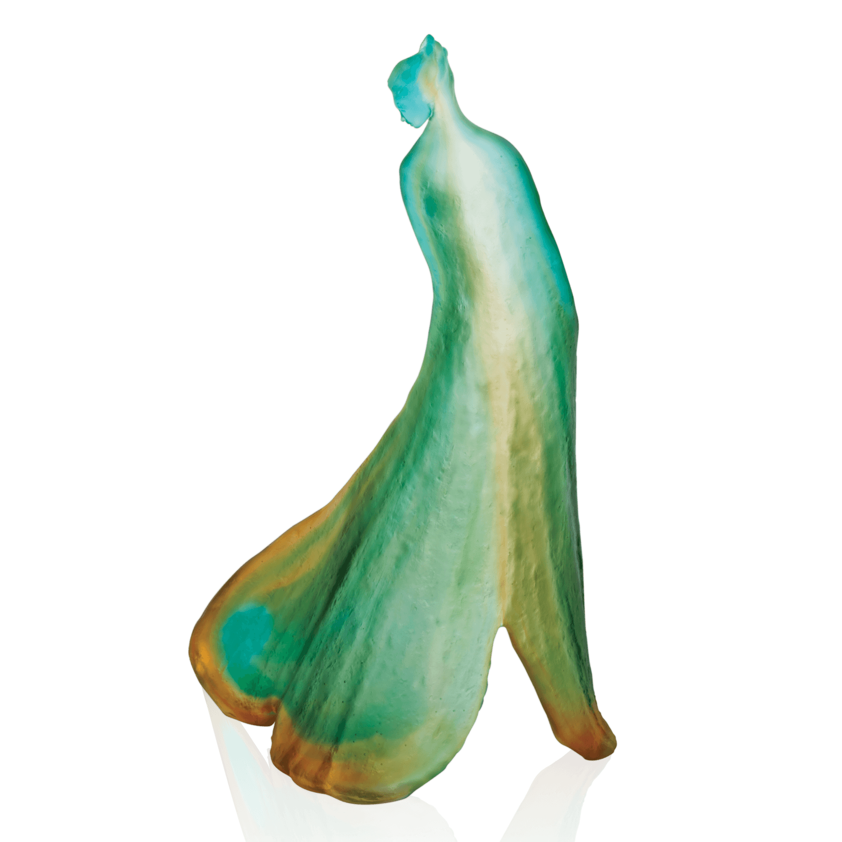 Daum Lady Ginkgo By Maria-Luise Bodirsky 250ex Sculpture
