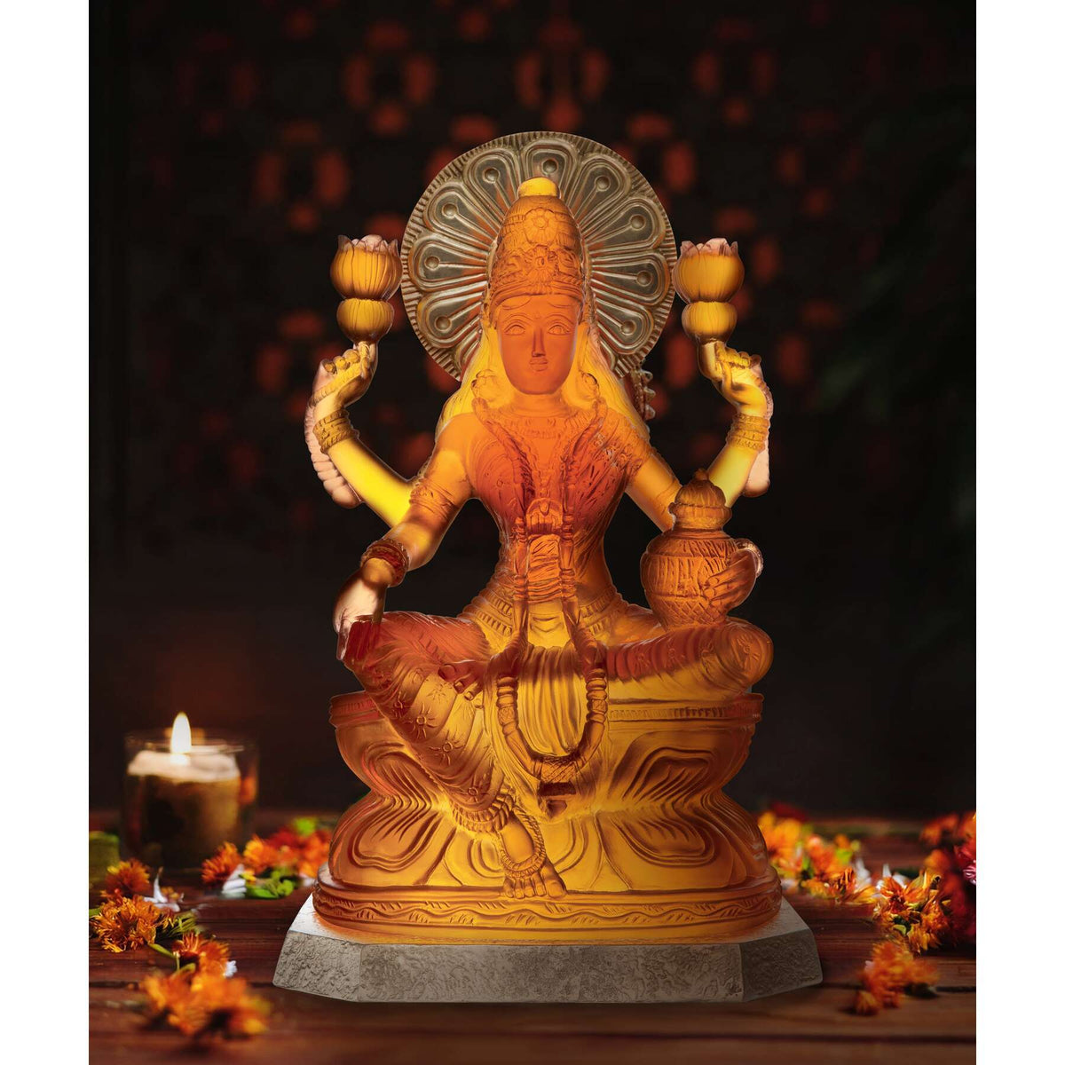 Daum Lakshmi XL 88ex Sculpture, alternate view