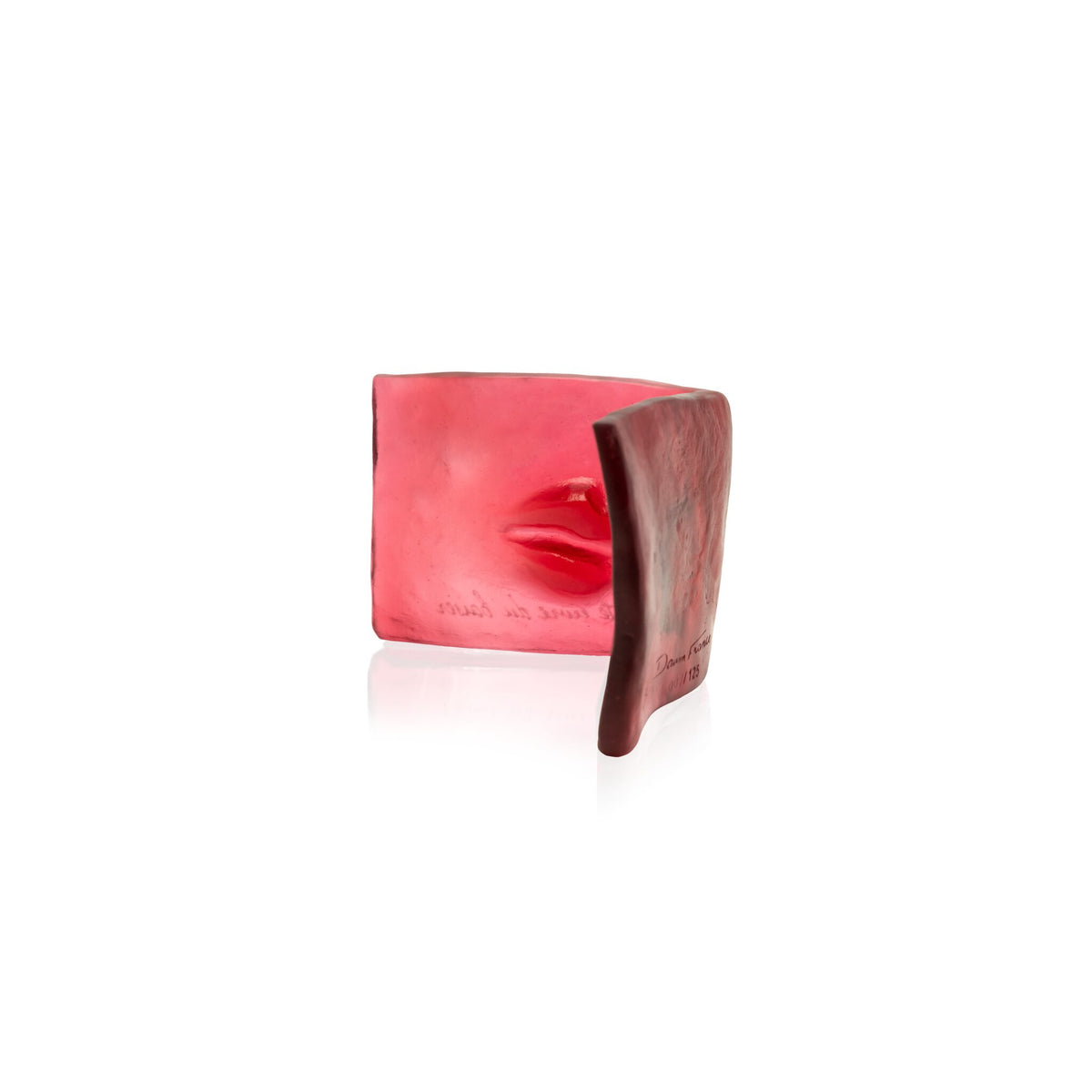 Daum Le Livre Du Baiser By Dominique Vial 125ex Sculpture, alternate view
