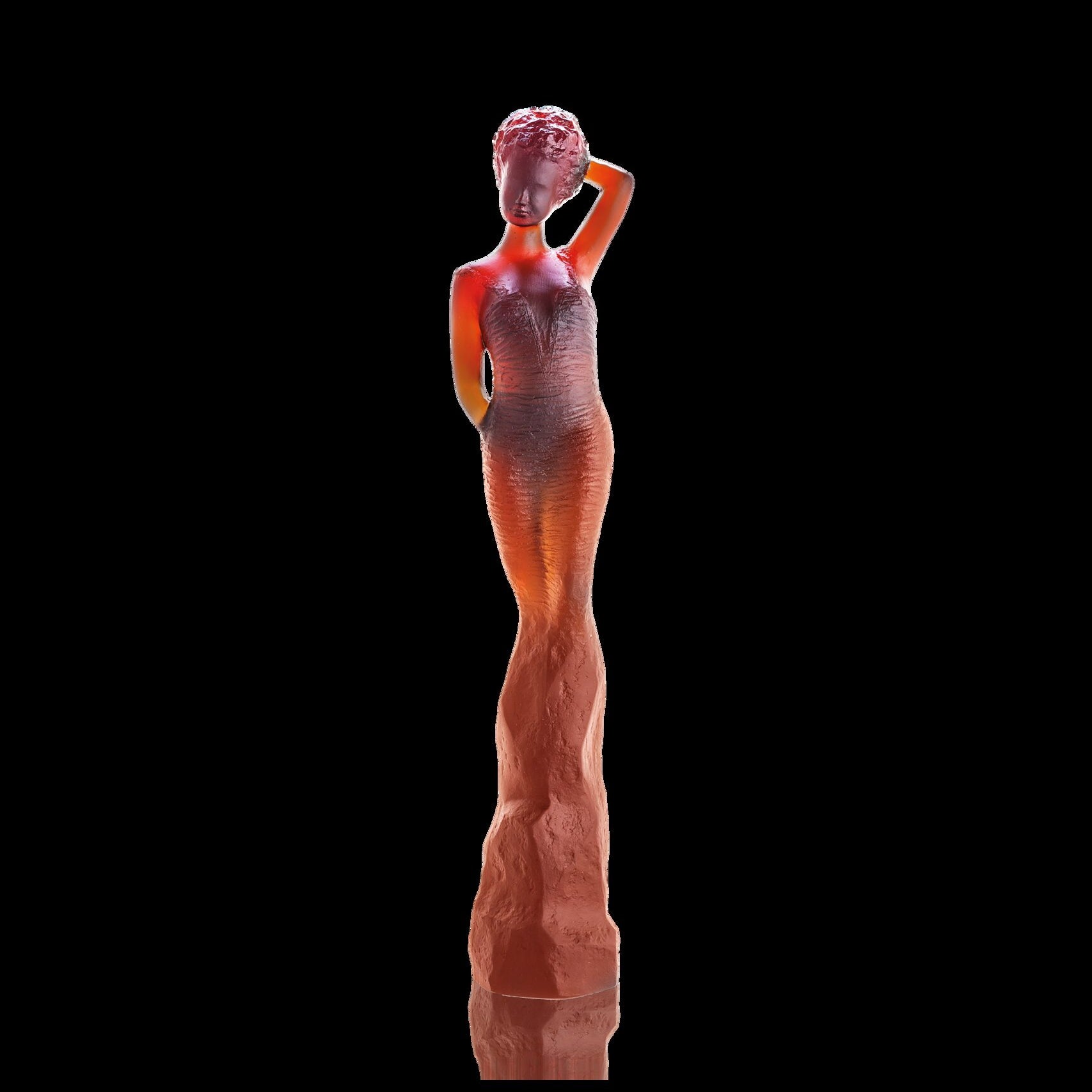 Daum Louise Black By Jean-Philippe Richard 375ex Sculpture
