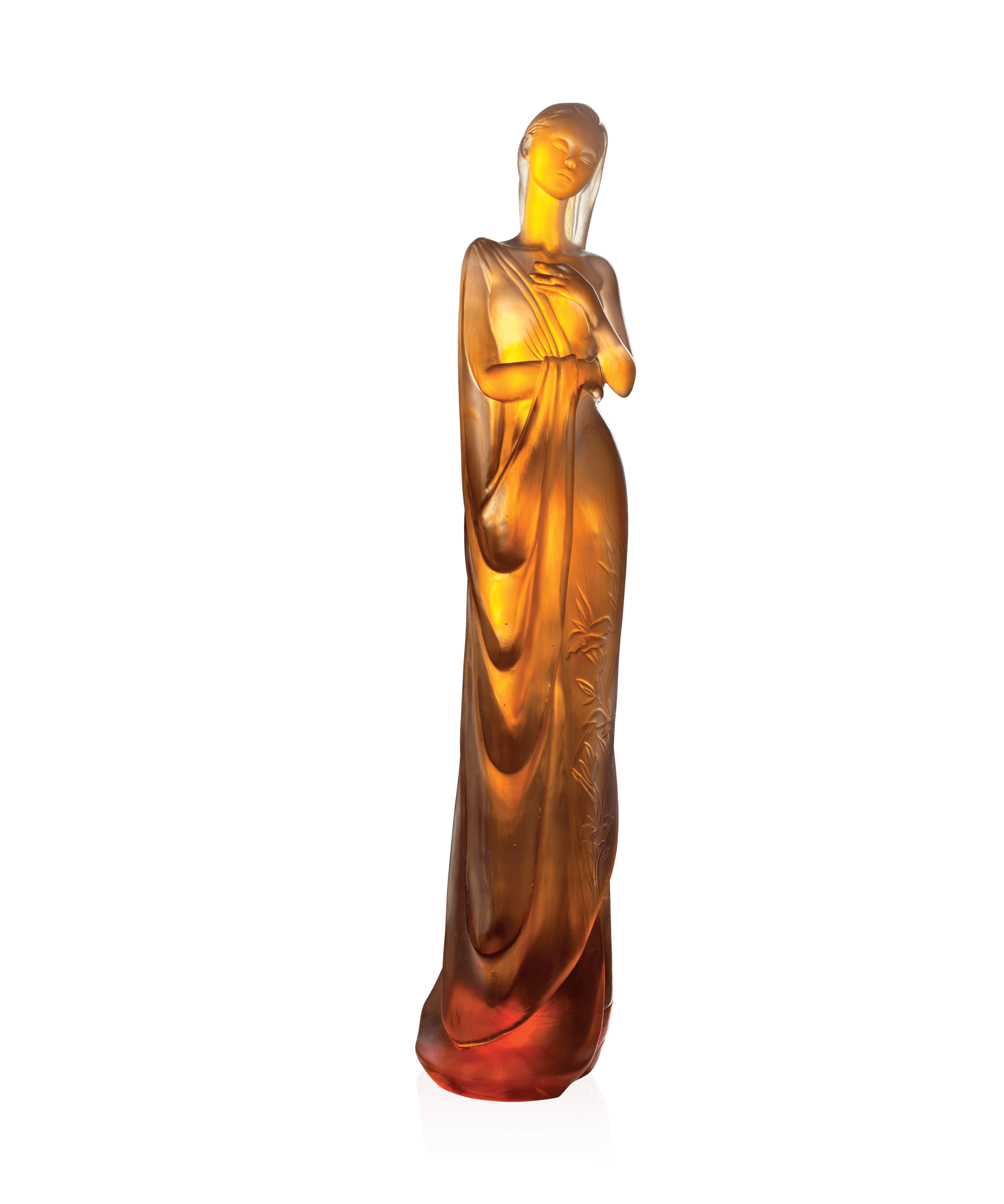Daum Lys D'eau By Marie Paule Deville Chabrolle Sculpture — 125ex