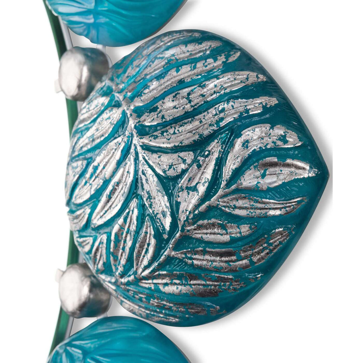 Daum Mélodie Mirror By Jacques Hurel 25ex – Turquoise, alternate view