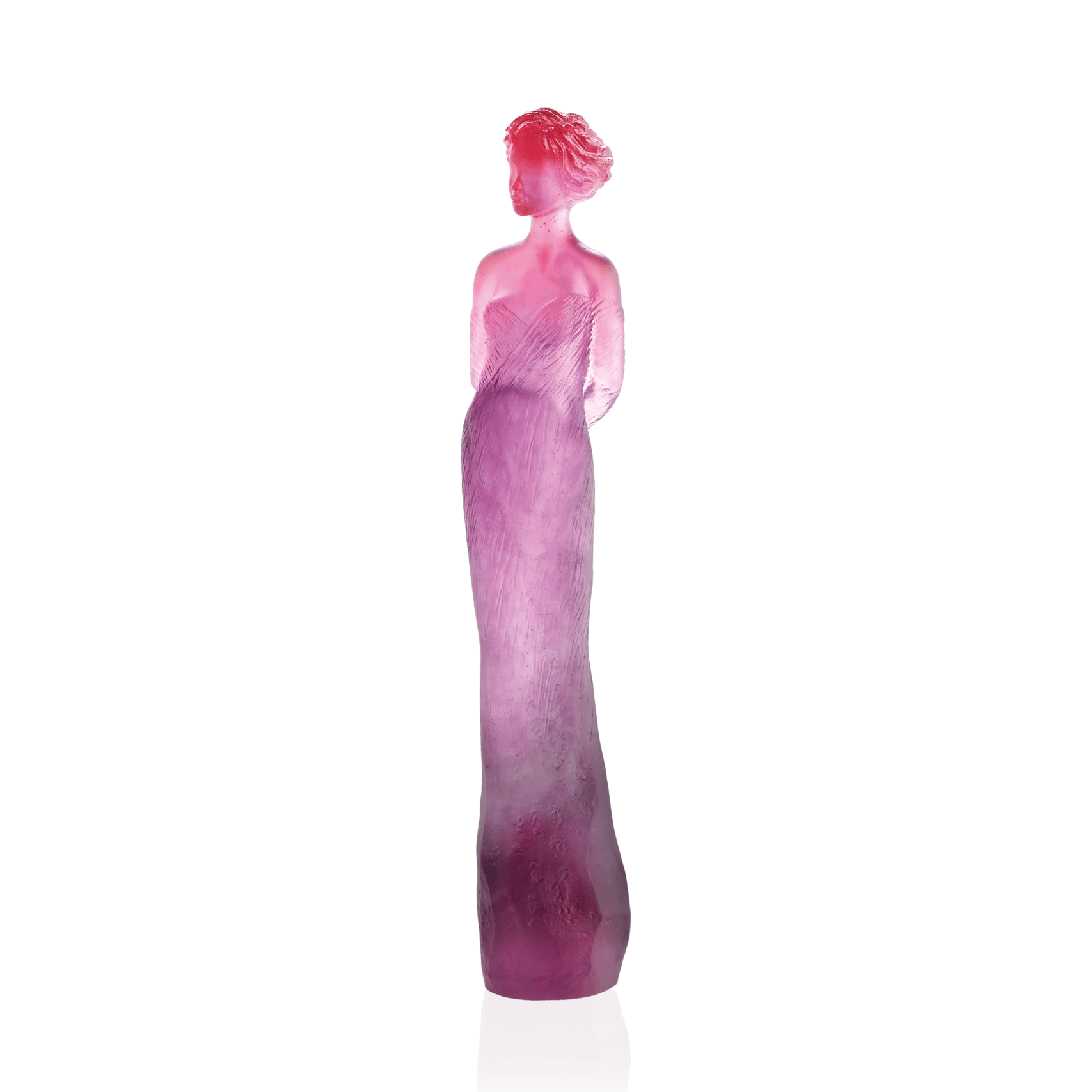 Daum Margot Red and Purple By Jean-Philippe Richard 375ex Sculpture