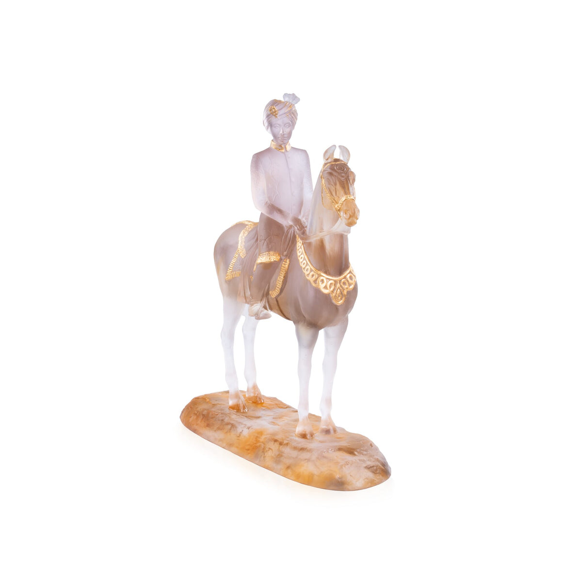 Daum Marwari Horseman 75ex Sculpture, alternate view