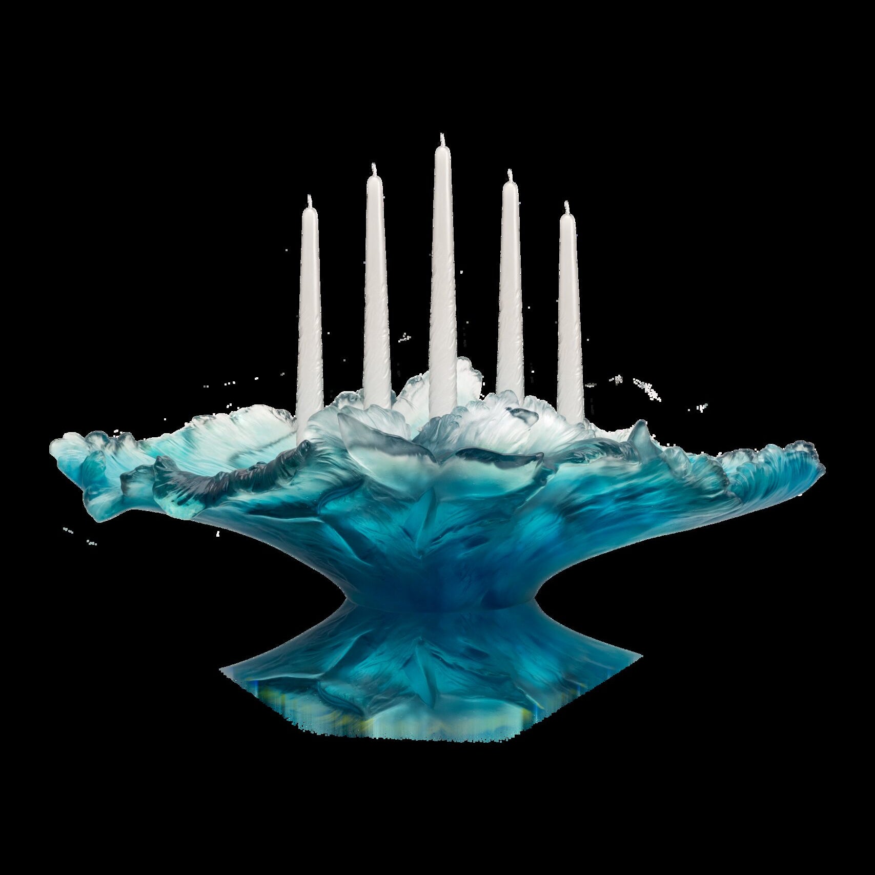 Daum Maya Large Candelabra 175ex Candleholder