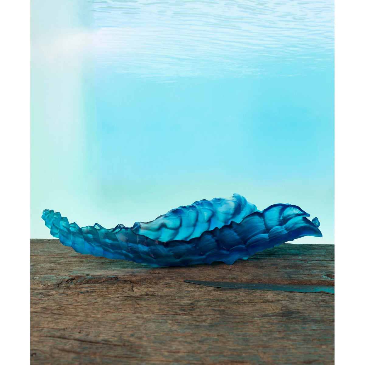 Daum Mer De Corail Centerpiece Sculpture, lifestyle view